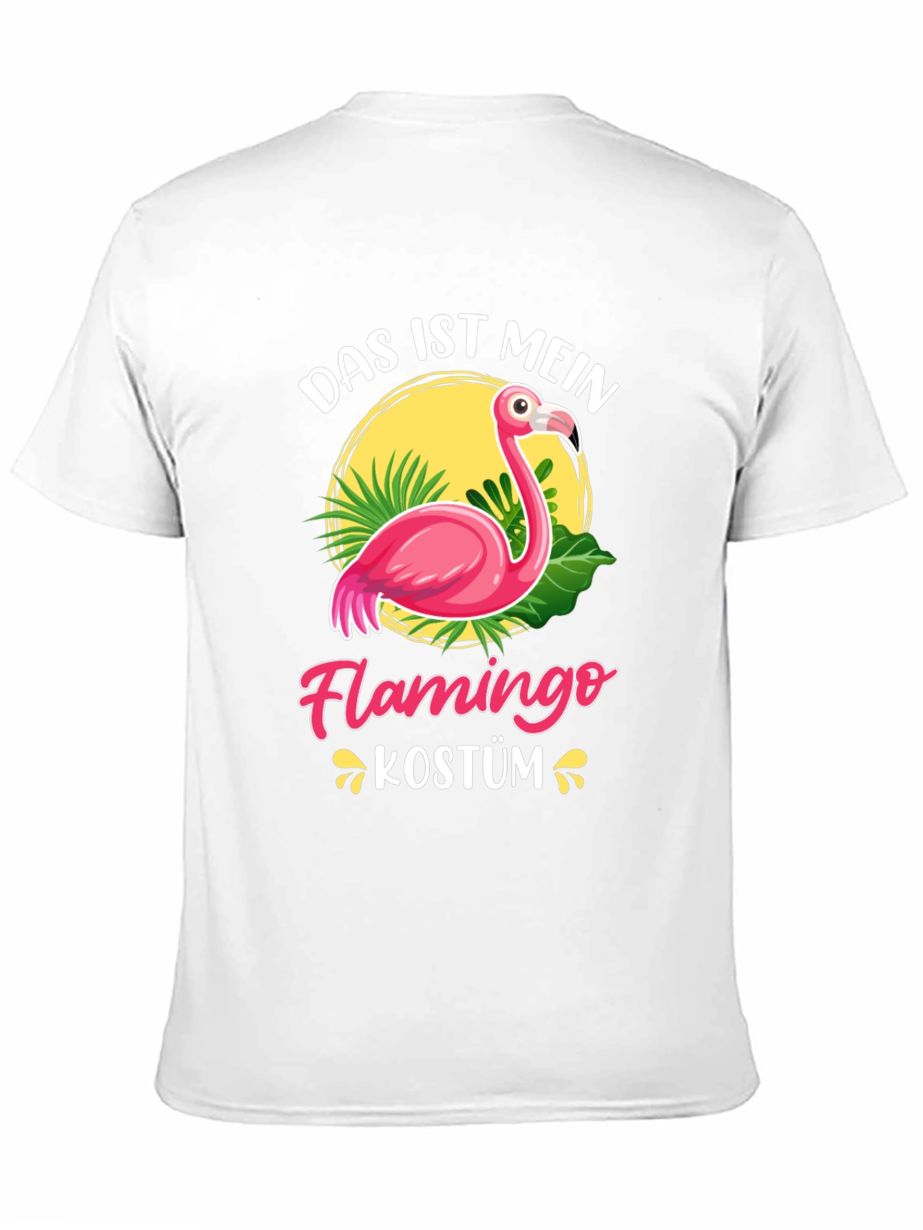 Das Ist Mein Flamingo Kostüm Graphic Tee