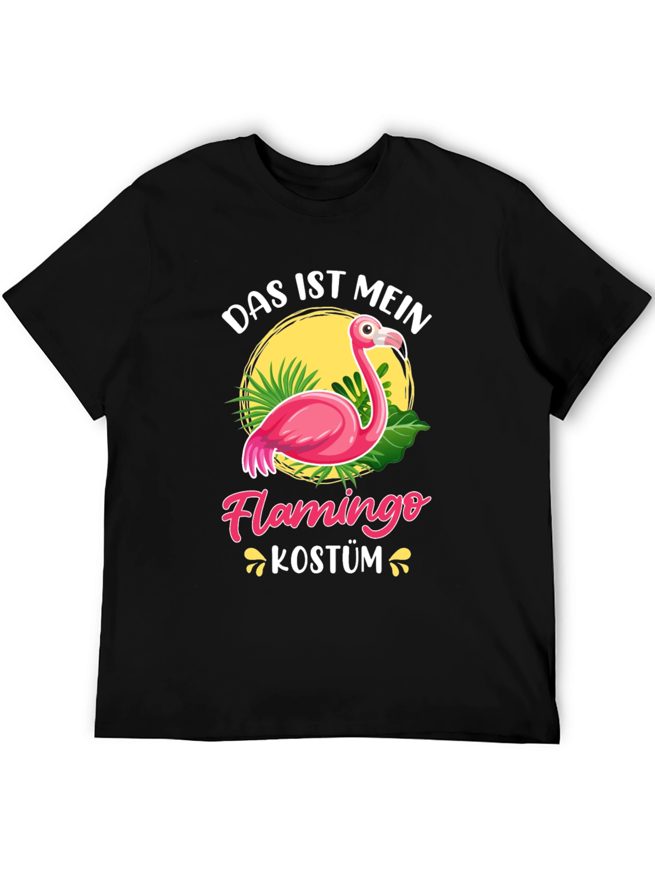 Das Ist Mein Flamingo Kostüm Graphic Tee