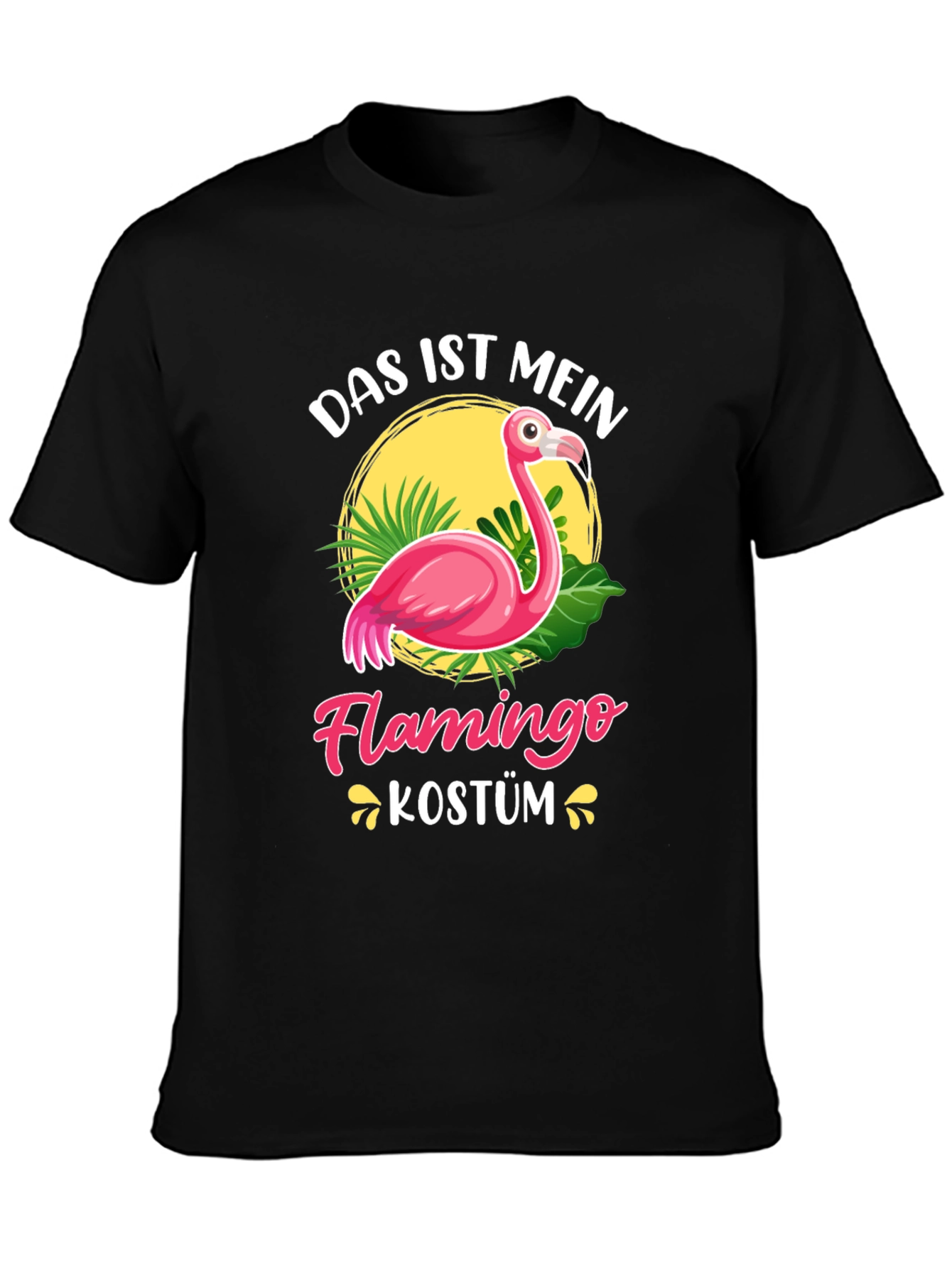 Das Ist Mein Flamingo Kostüm Graphic Tee