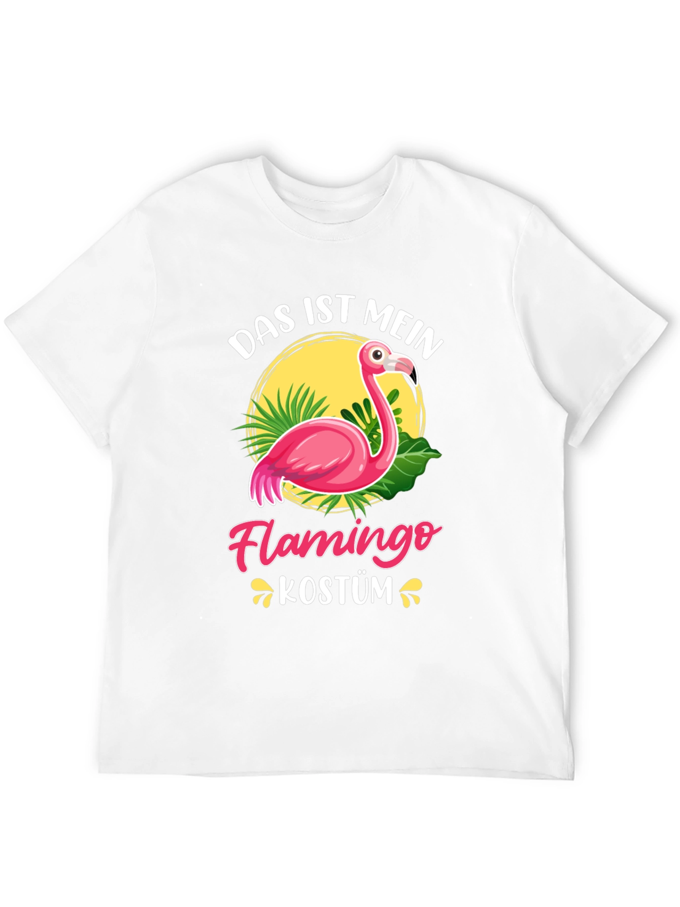Das Ist Mein Flamingo Kostüm Graphic Tee