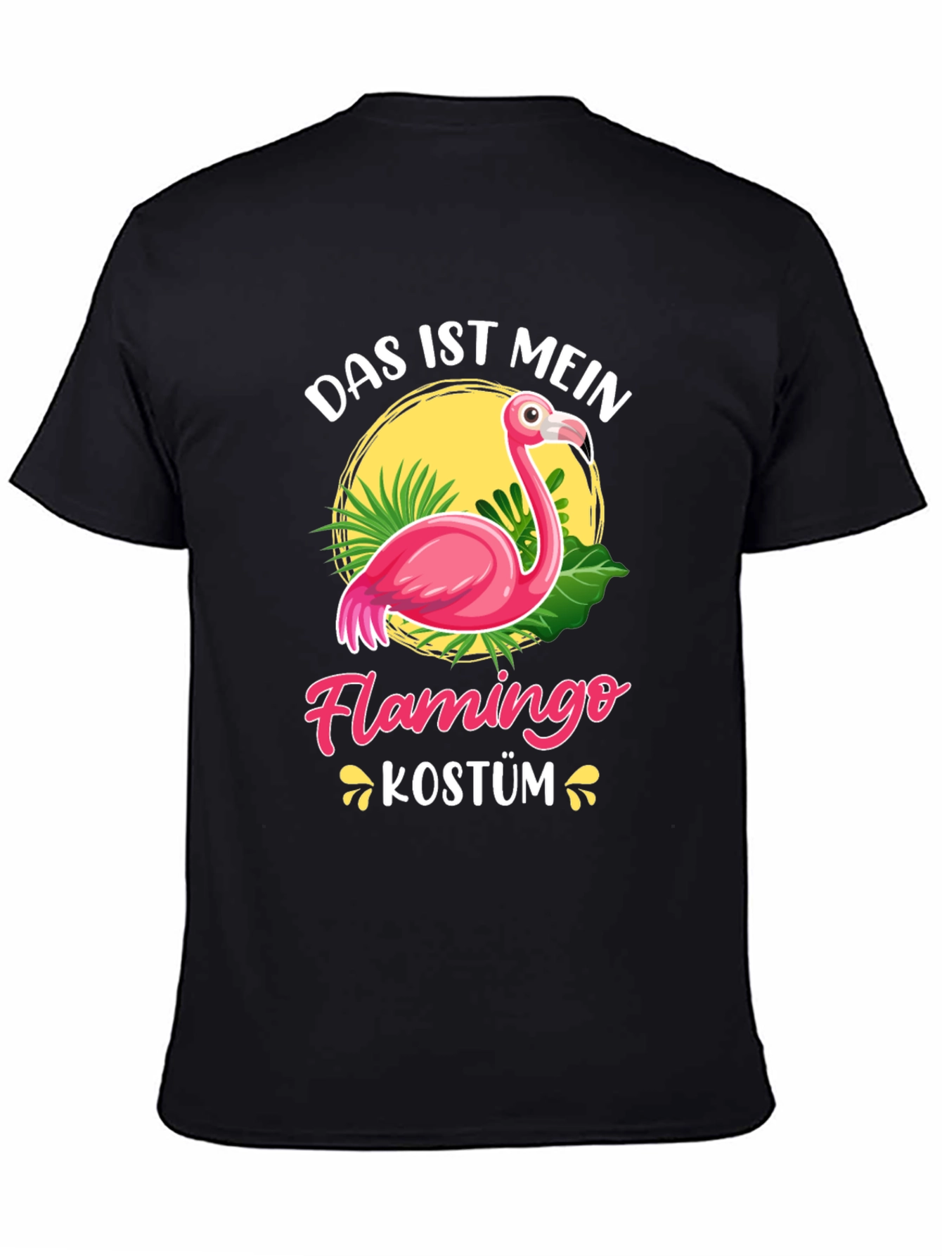 Das Ist Mein Flamingo Kostüm Graphic Tee