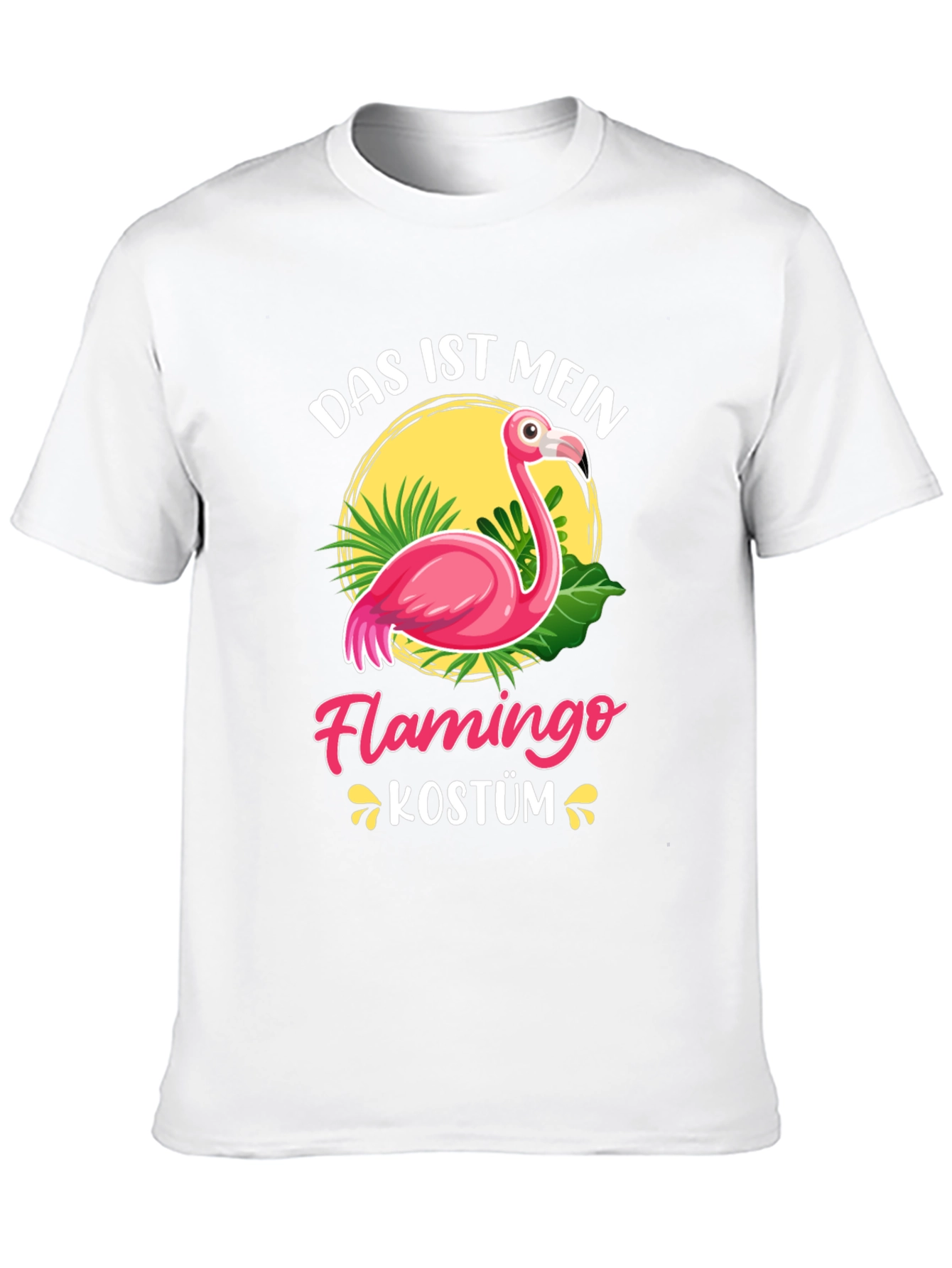 Das Ist Mein Flamingo Kostüm Graphic Tee