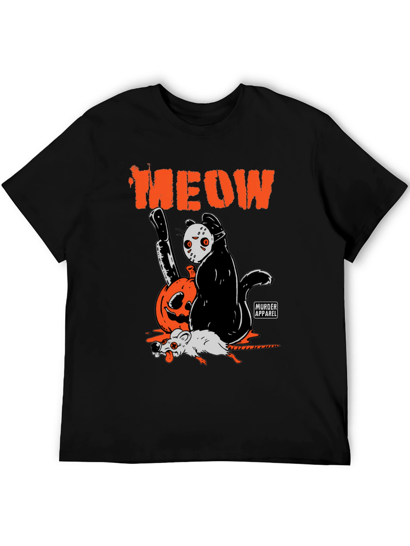 MEOW Horror Graphic Tee