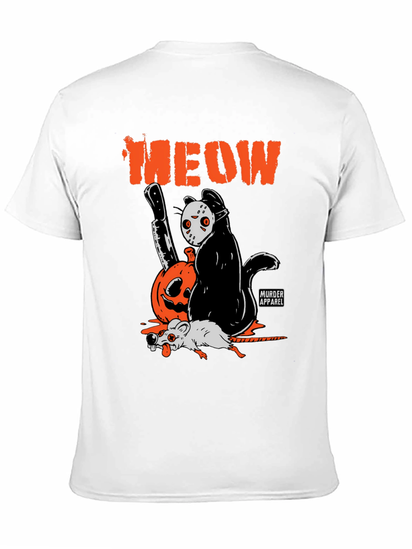 MEOW Horror Graphic Tee