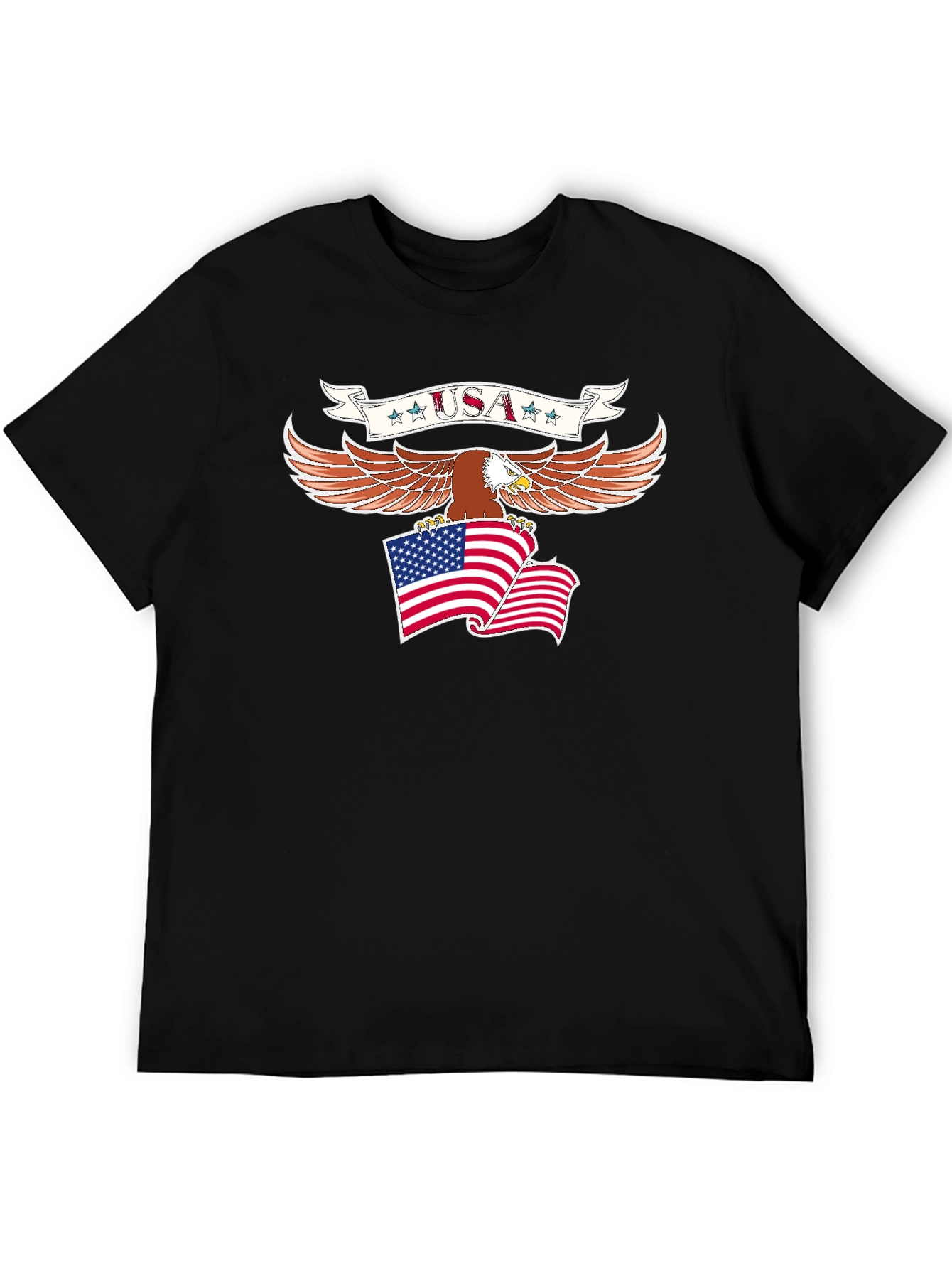 USA Eagle T-Shirt Patriotic Graphic Tee