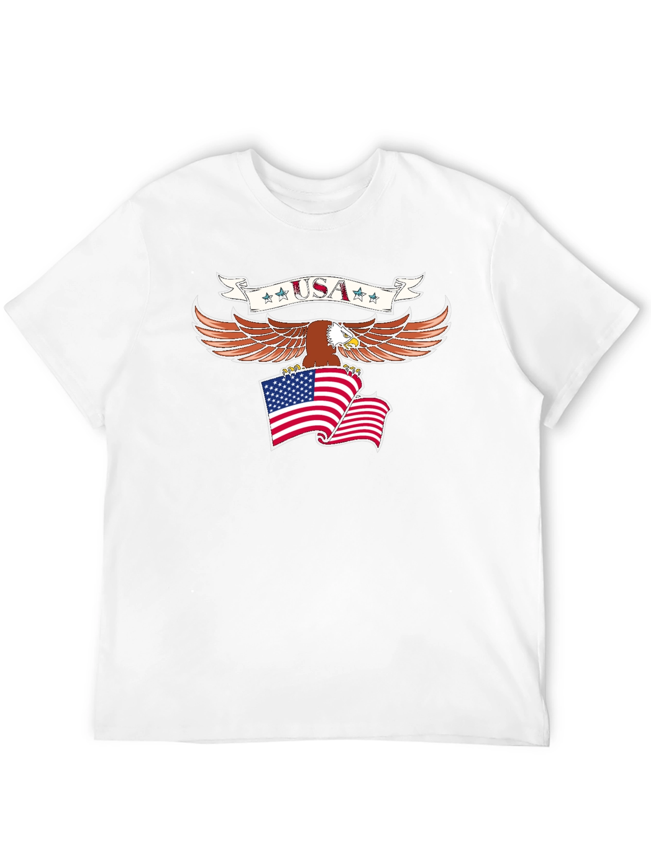 USA Eagle T-Shirt Patriotic Graphic Tee