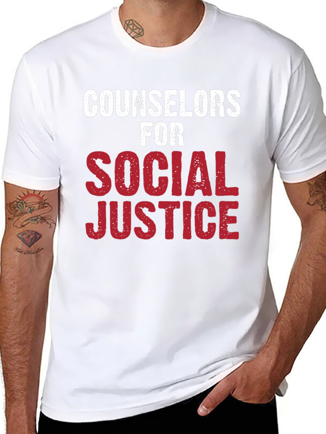 Counselors for Social Justice Graphic T-Shirt