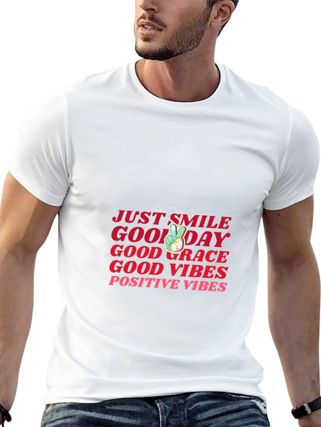 Good Vibes Graphic Tee - Black