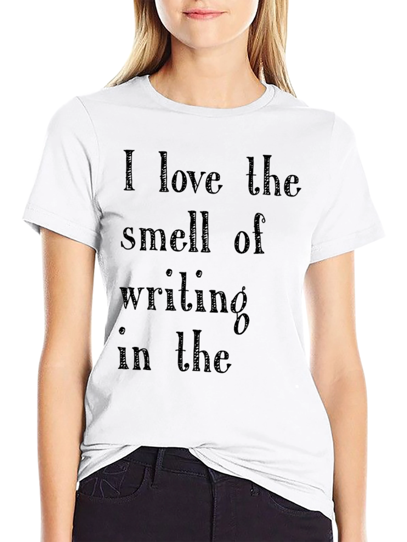 I Love the Smell of Writing T-Shirt