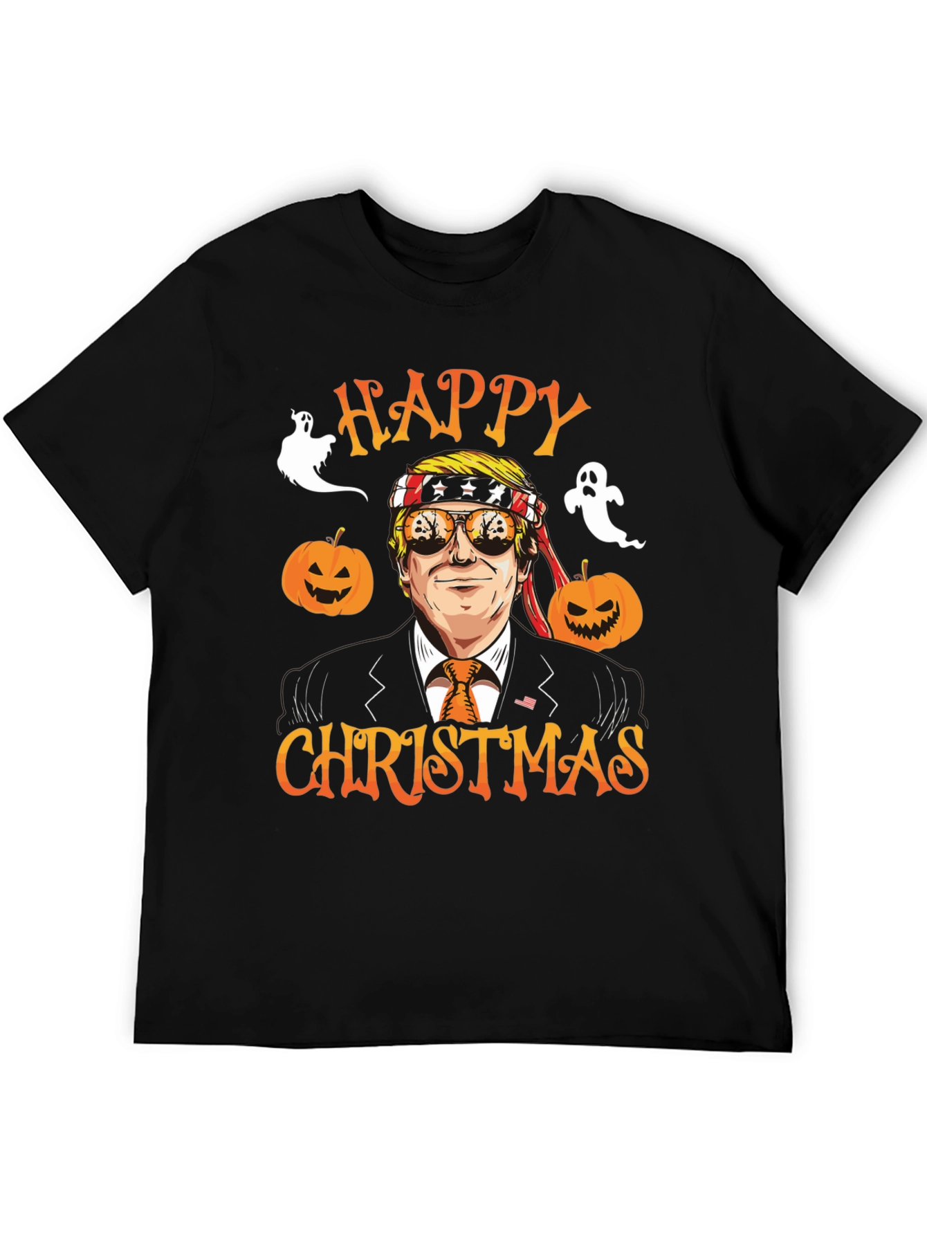 Happy Christmas Trump Halloween T-Shirt