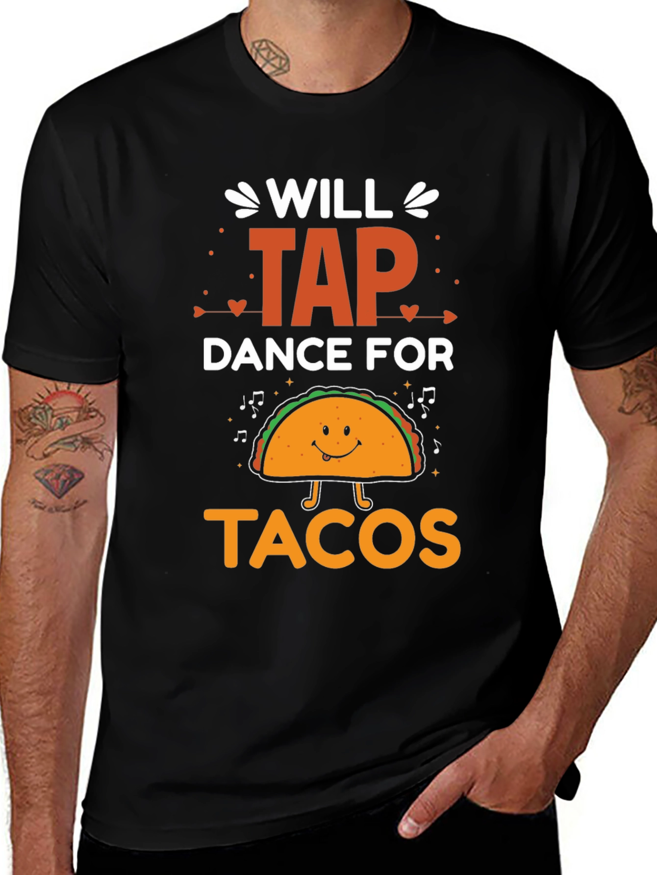 Will Tap Dance For Tacos Graphic T-Shirt