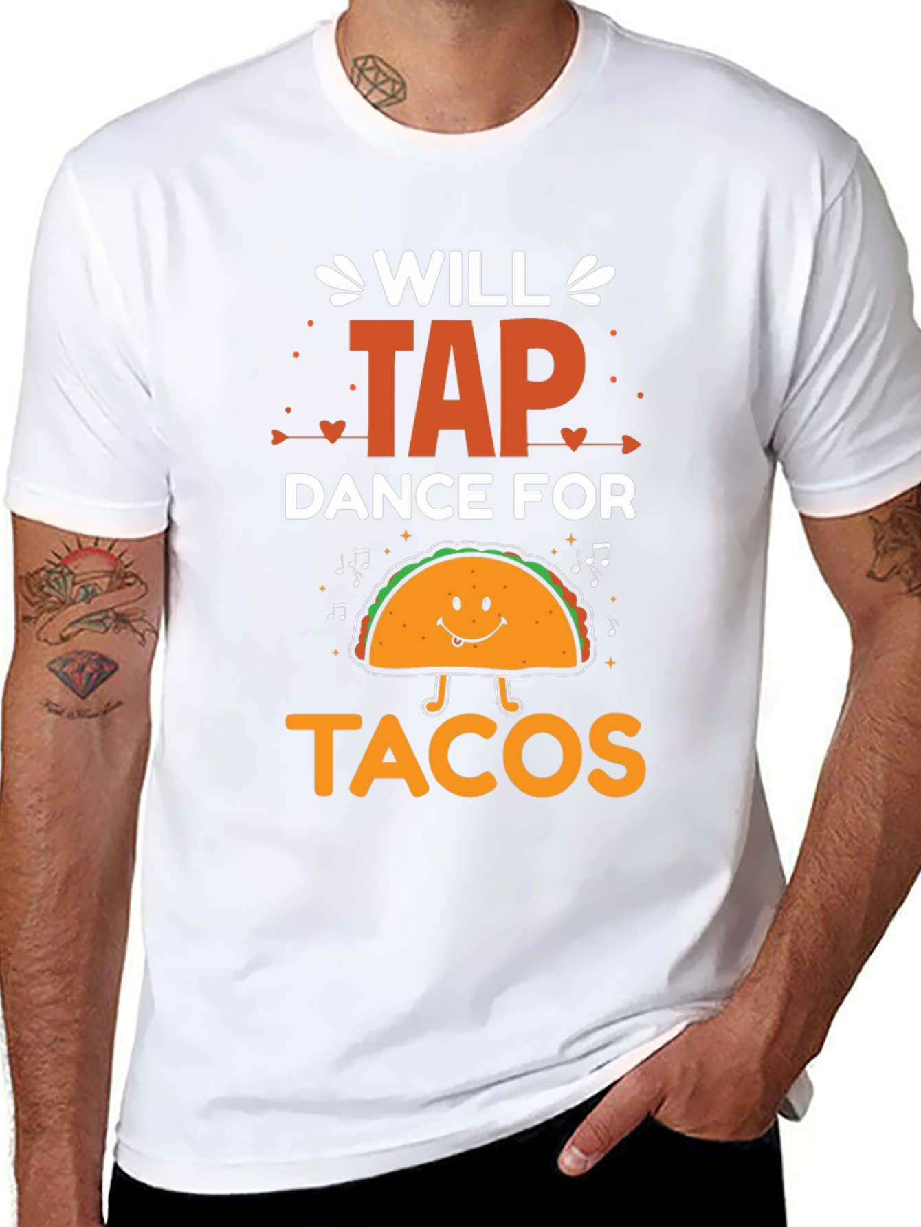 Will Tap Dance For Tacos Graphic T-Shirt