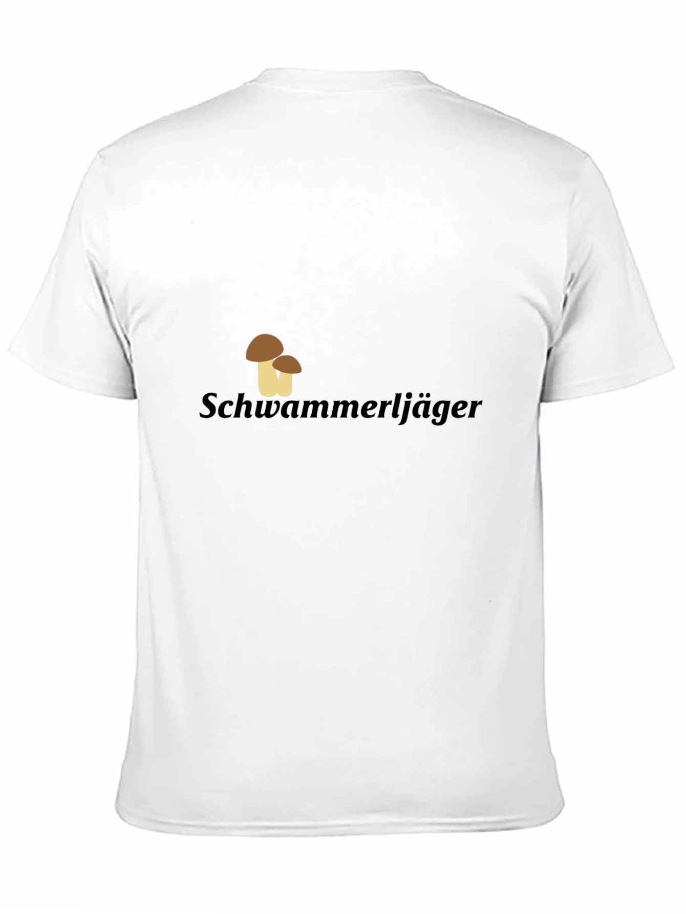 Schwammerljäger Mushroom Hunter Black T-Shirt
