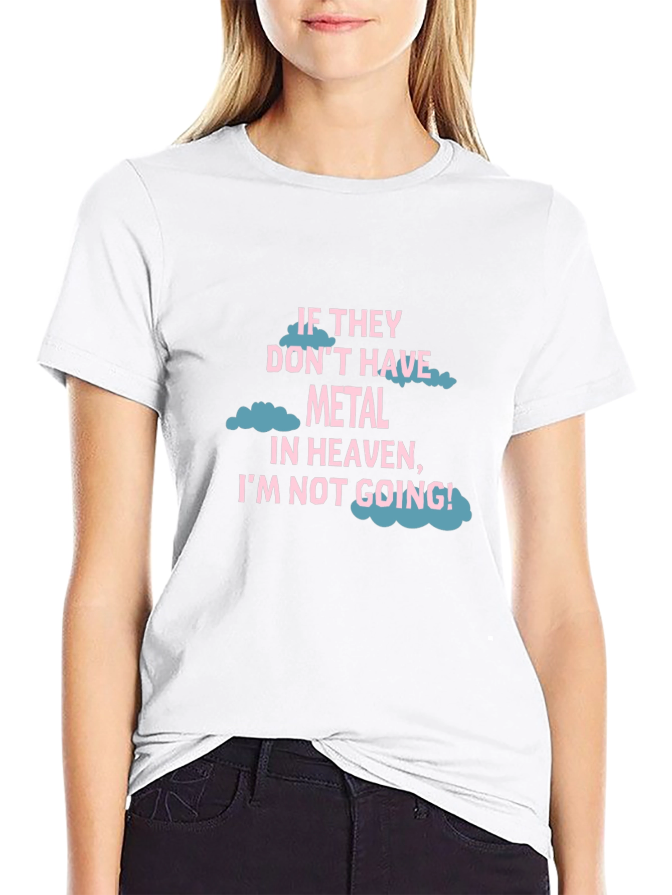 Metal Heaven T-Shirt - Funny Graphic Tee