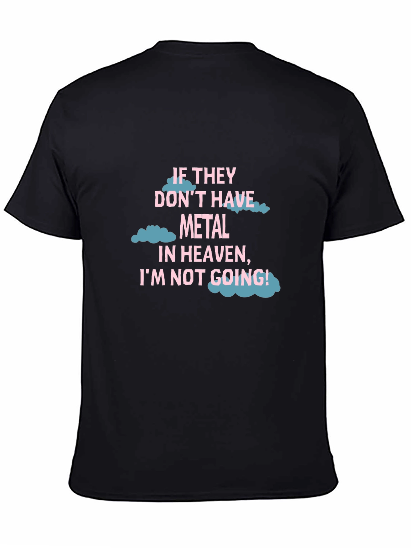 Metal Heaven T-Shirt - Funny Graphic Tee
