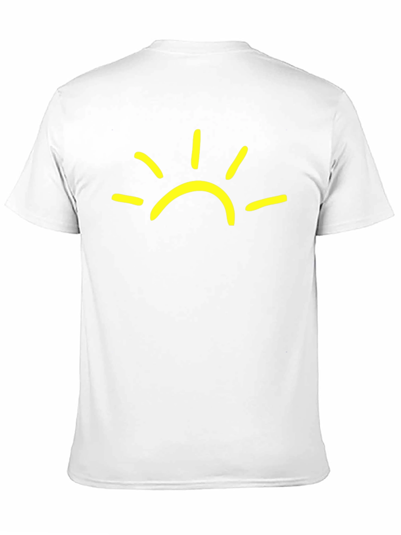 Sunshine Graphic Tee - Black Casual T-Shirt