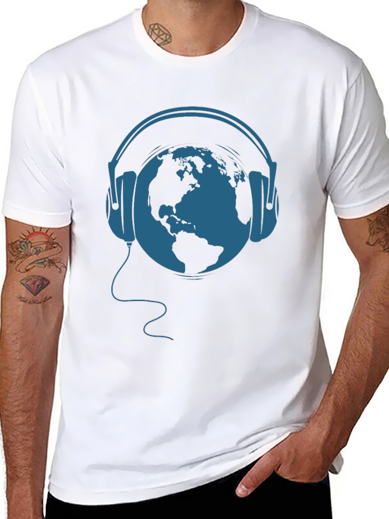 World Music T-Shirt - Global Beats Tee