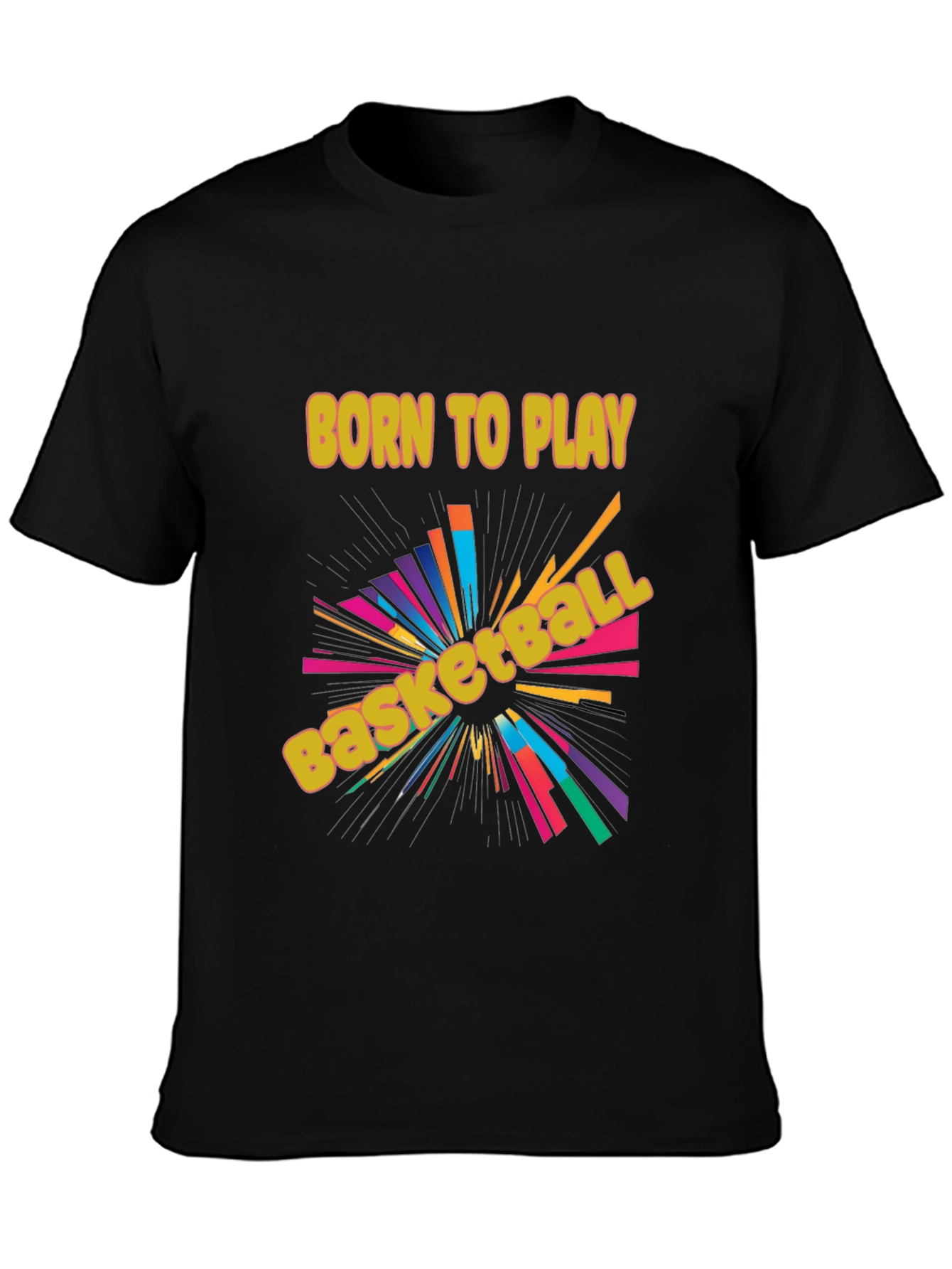 Born to Play Basketball Graphic Tee