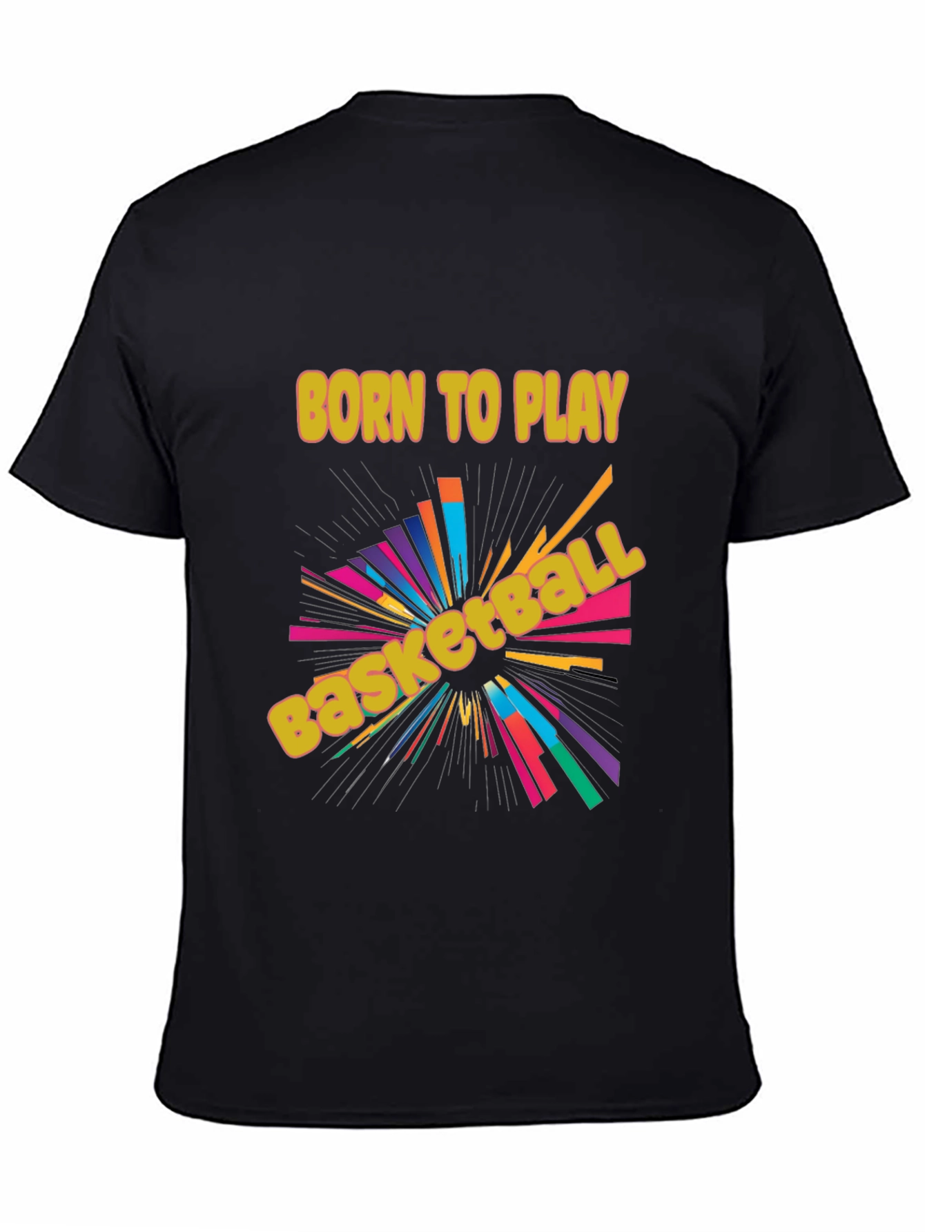 Born to Play Basketball Graphic Tee