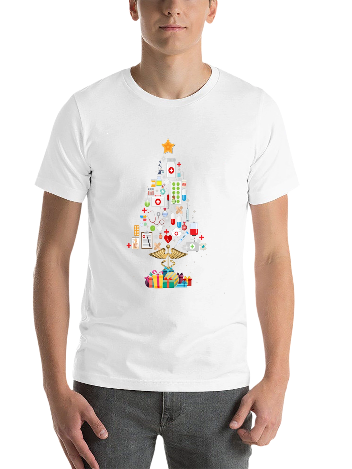 Medical Christmas Tree T-Shirt