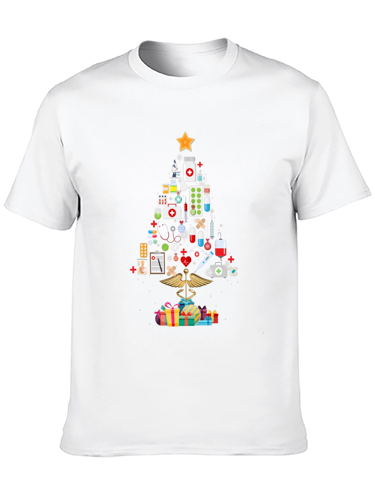 Medical Christmas Tree T-Shirt
