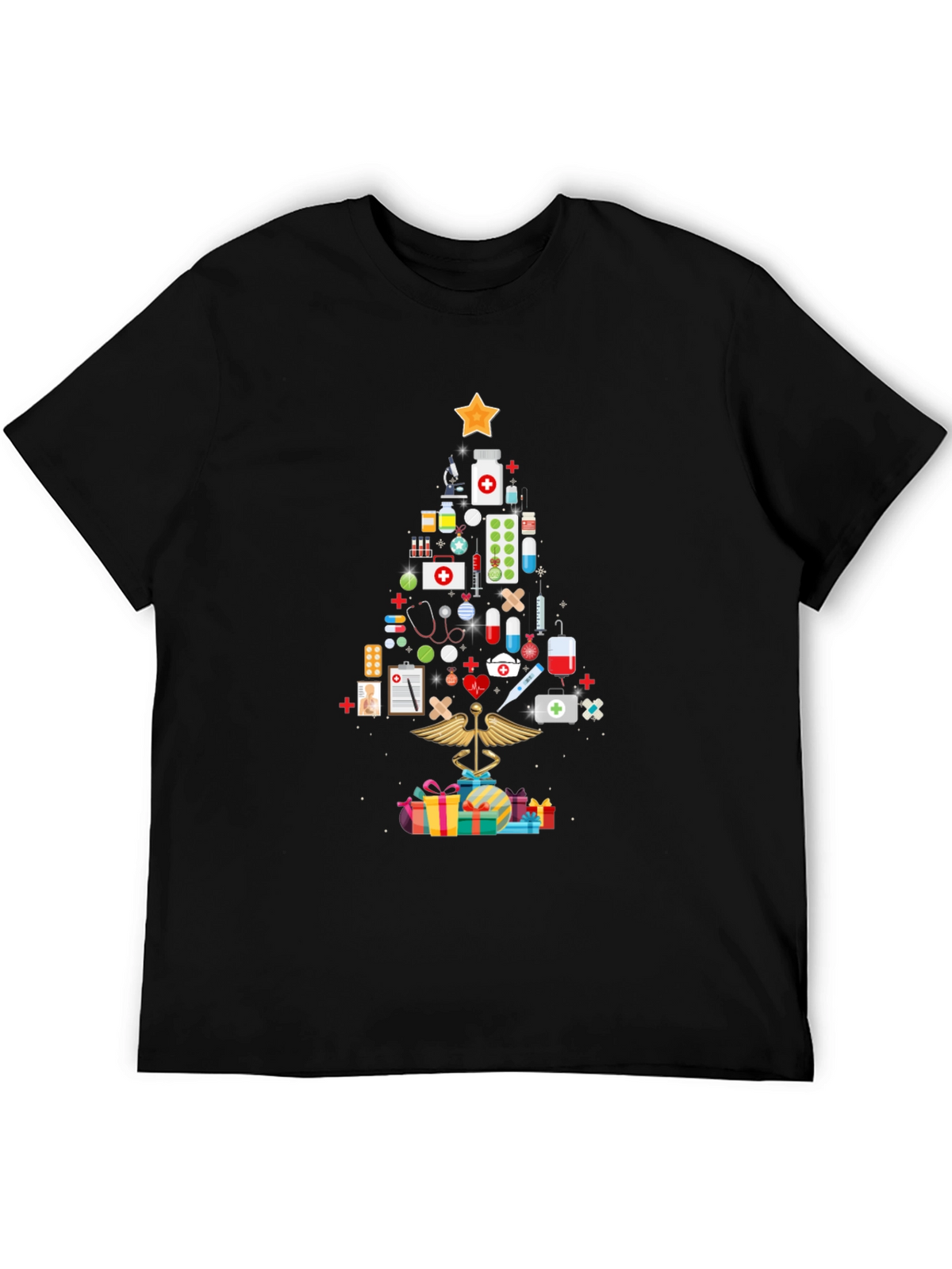 Medical Christmas Tree T-Shirt