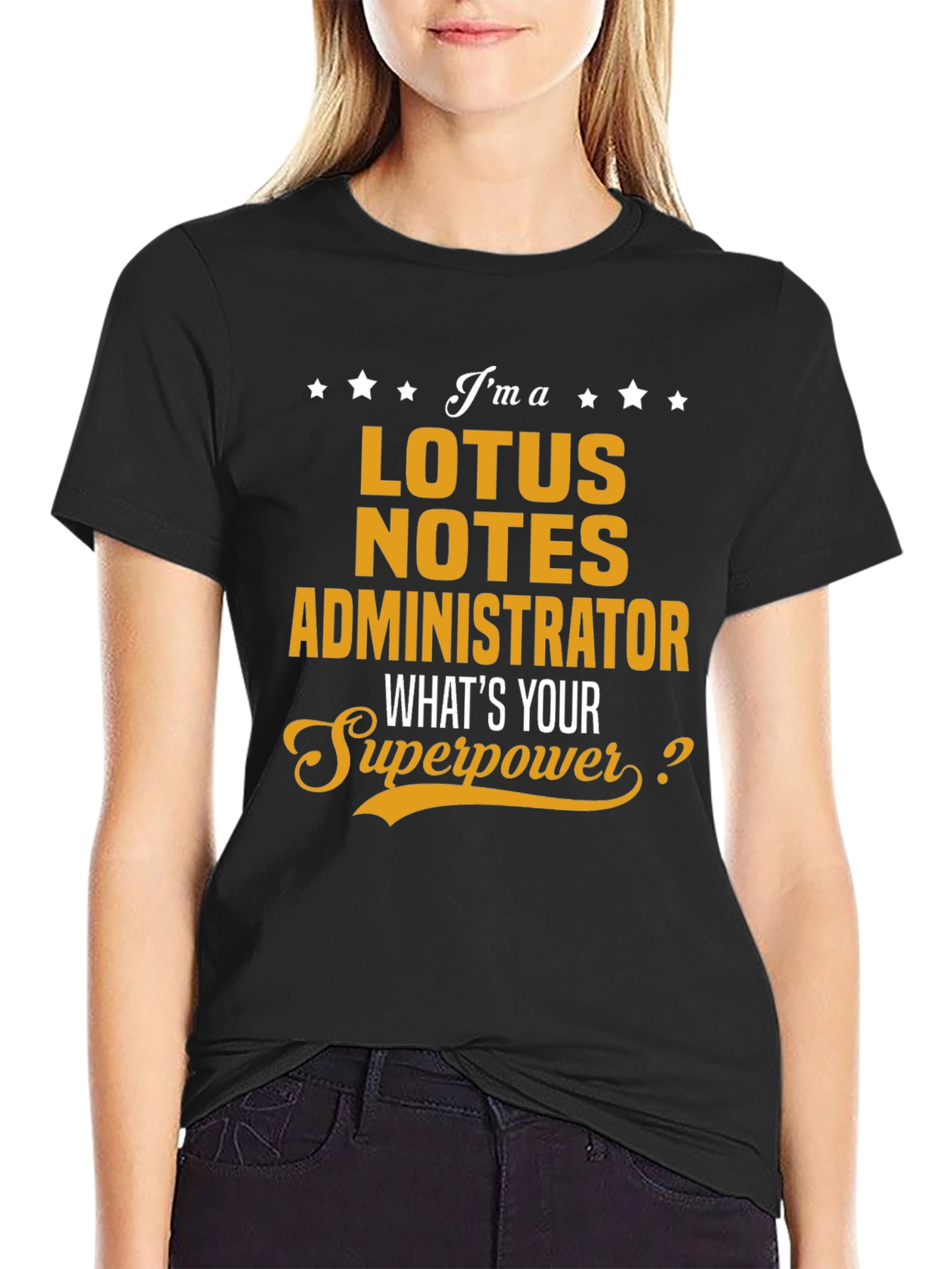 Lotus Notes Administrator Superpower T-Shirt