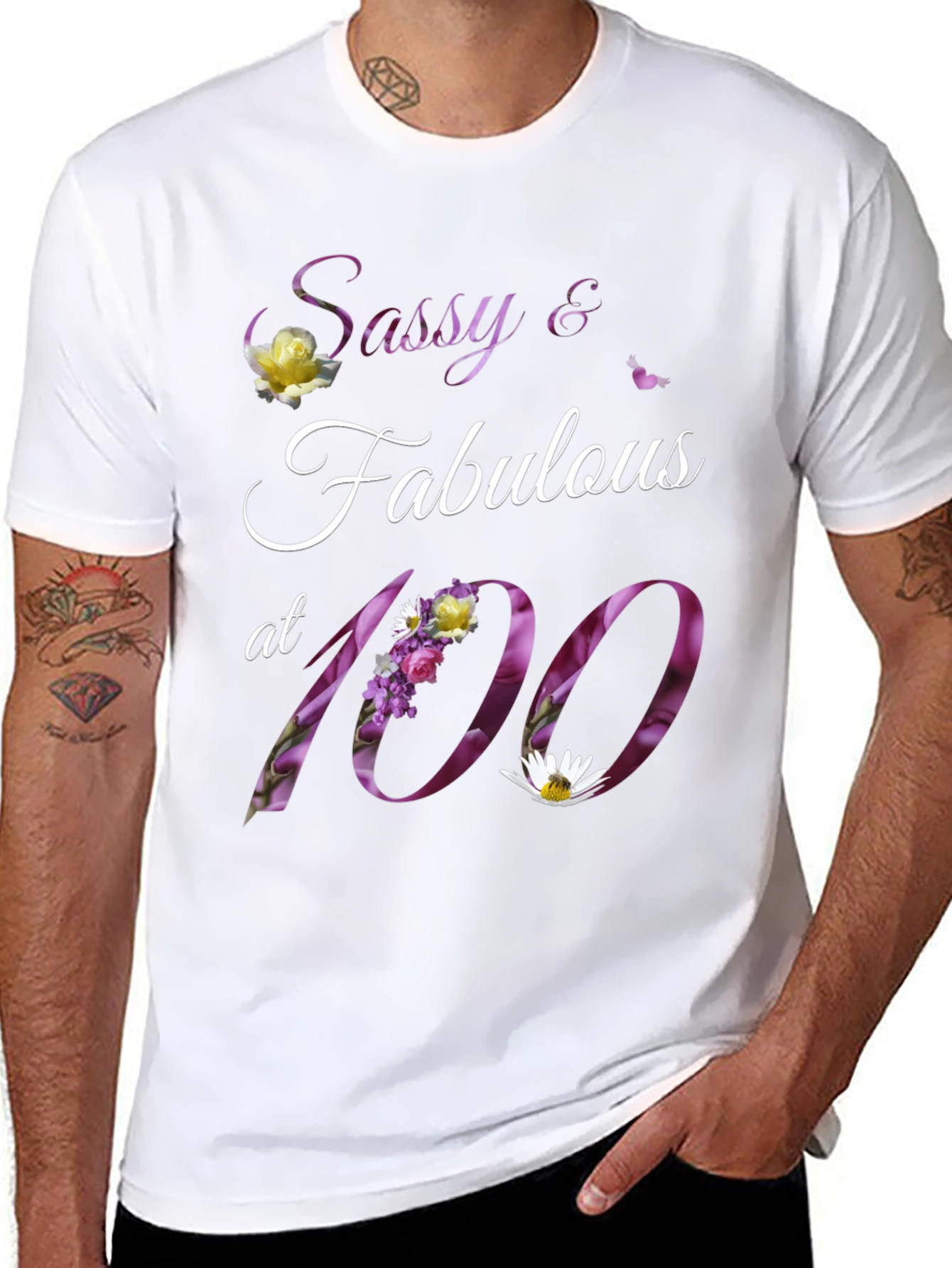 Sassy & Fabulous at 100 Birthday T-Shirt