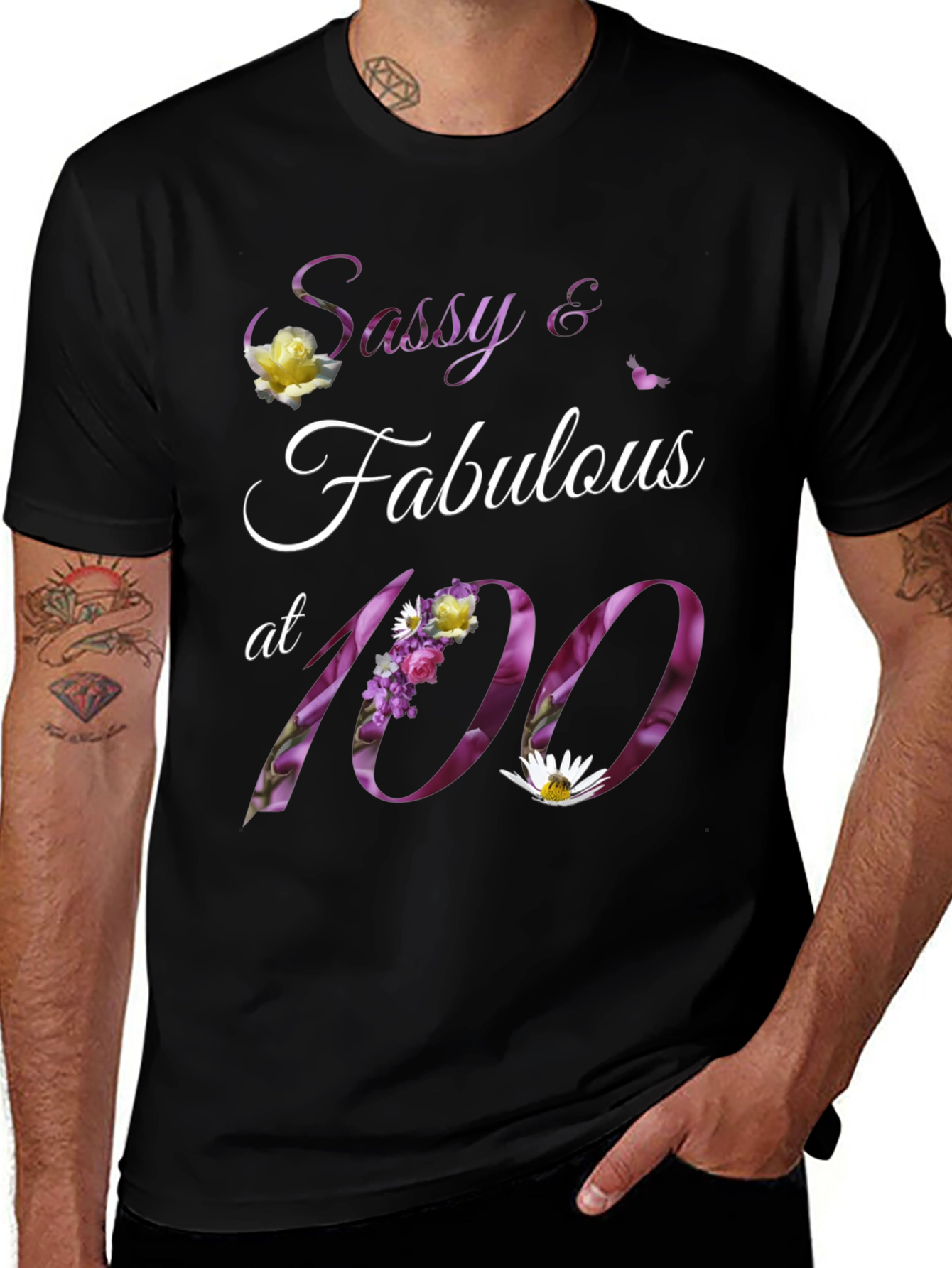 Sassy & Fabulous at 100 Birthday T-Shirt