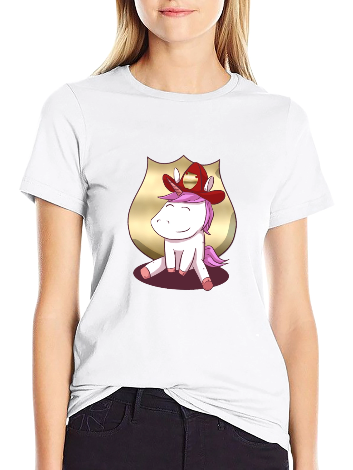 Unicorn Firefighter T-Shirt