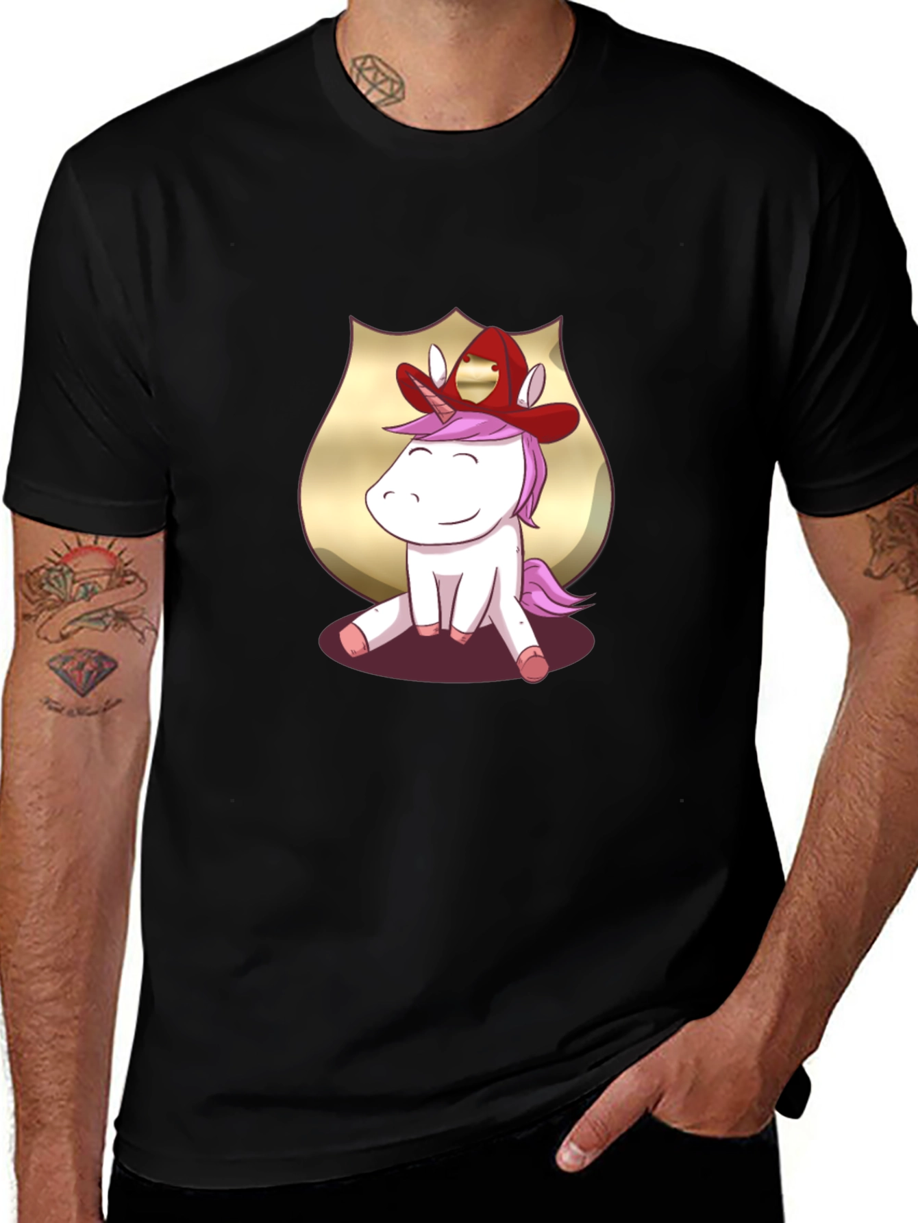Unicorn Firefighter T-Shirt