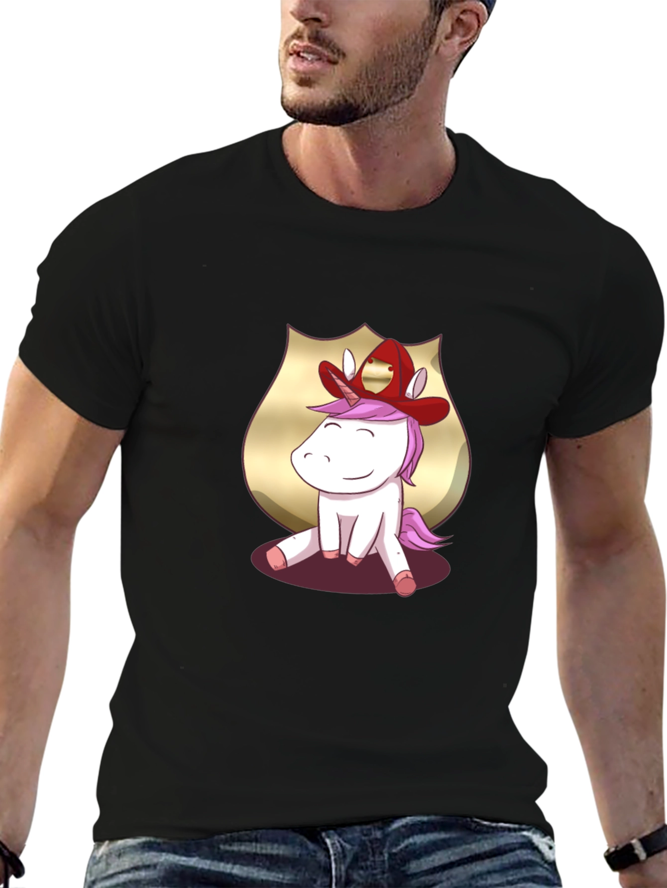 Unicorn Firefighter T-Shirt