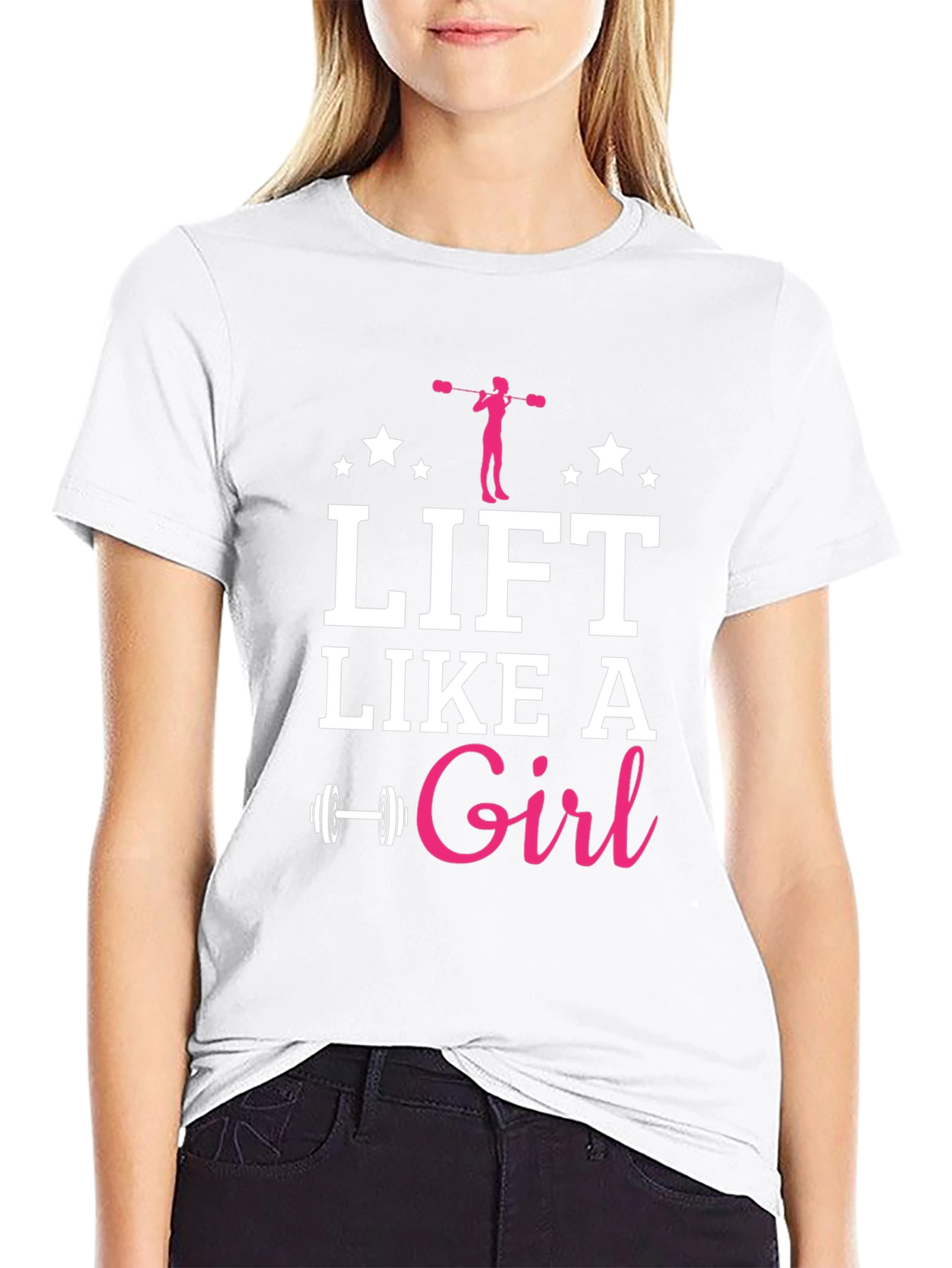 Lift Like a Girl Graphic T-Shirt - Fitness Apparel
