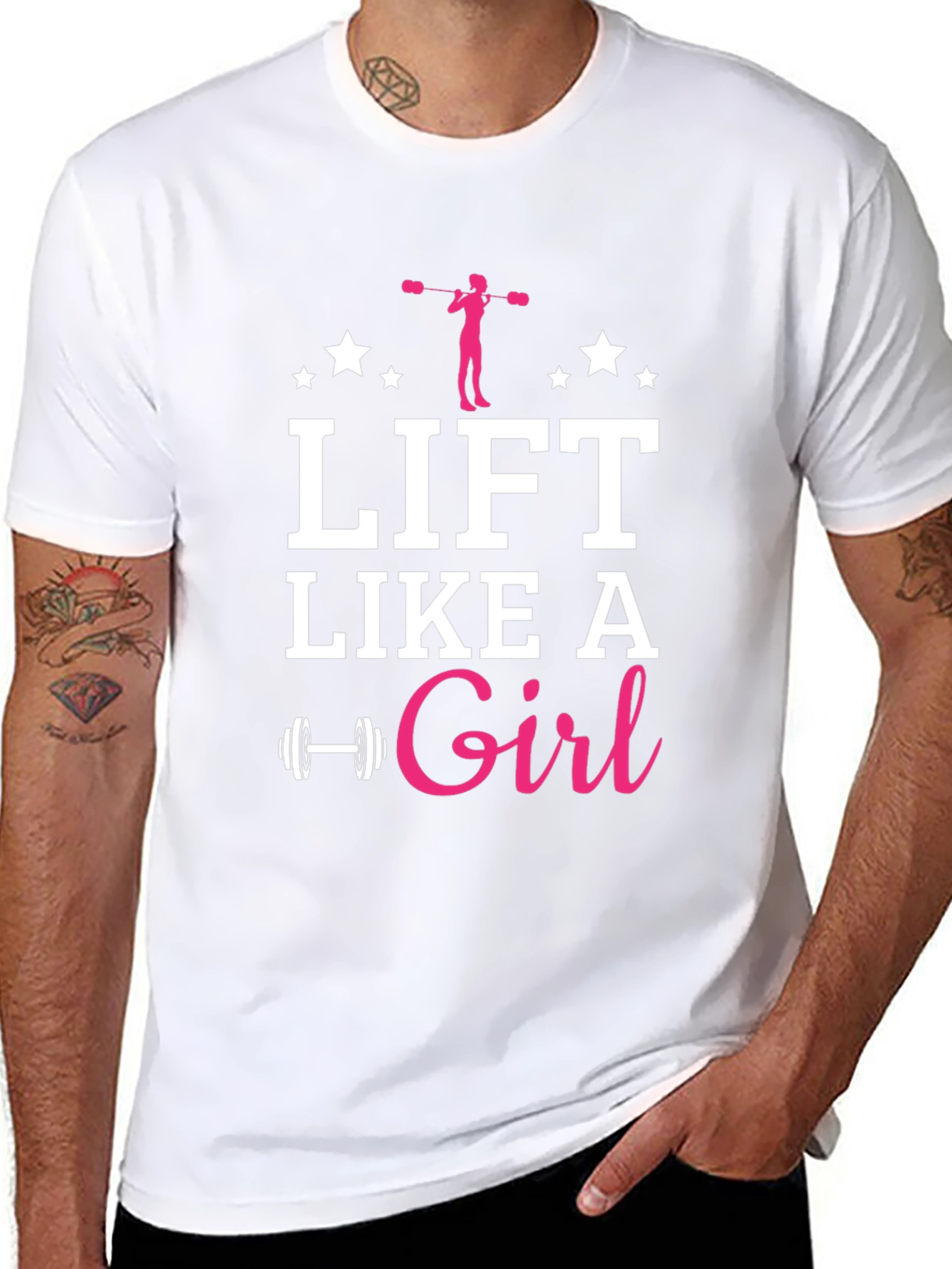 Lift Like a Girl Graphic T-Shirt - Fitness Apparel