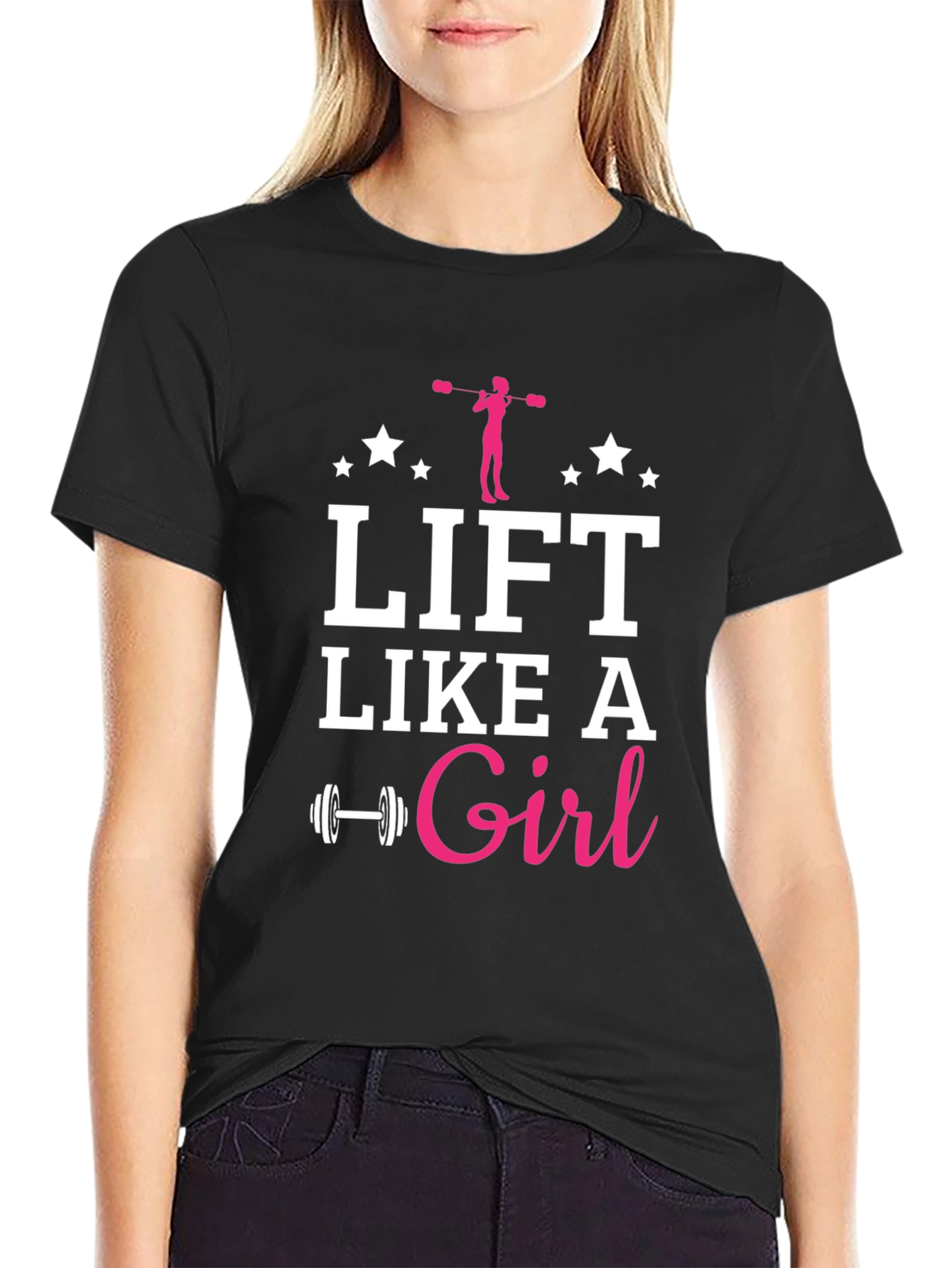 Lift Like a Girl Graphic T-Shirt - Fitness Apparel