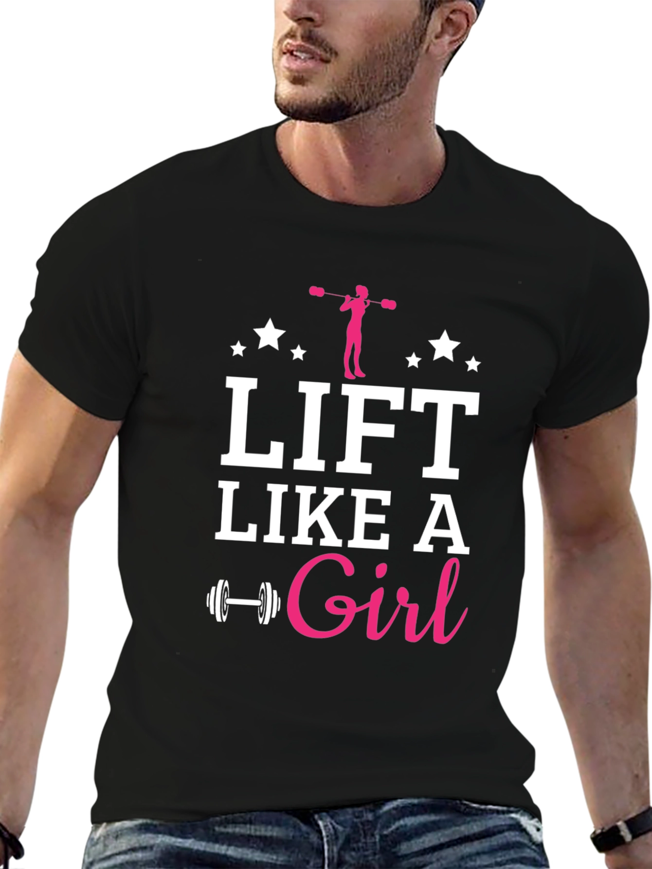 Lift Like a Girl Graphic T-Shirt - Fitness Apparel
