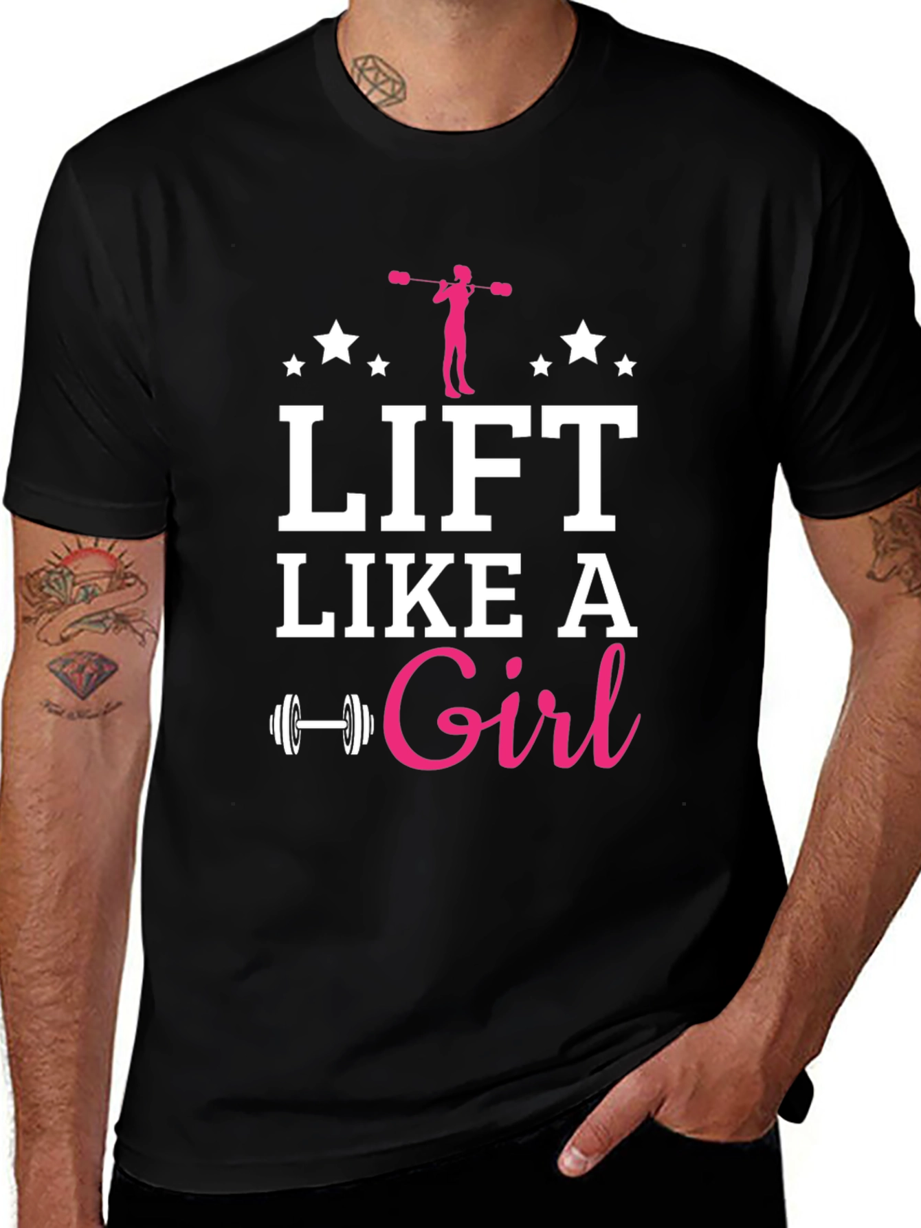 Lift Like a Girl Graphic T-Shirt - Fitness Apparel