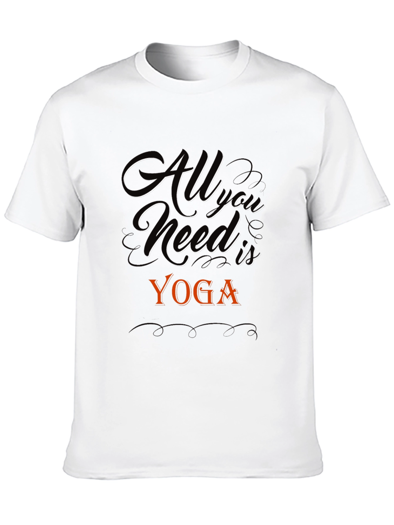 All You Need Is Yoga Black T-Shirt