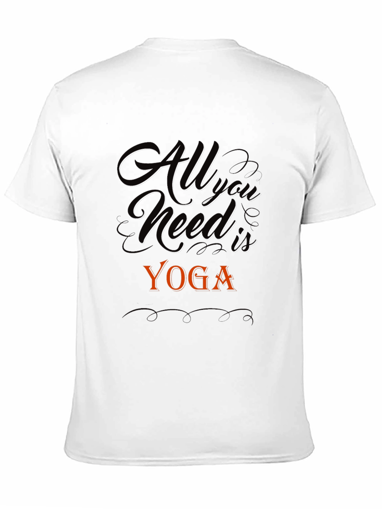 All You Need Is Yoga Black T-Shirt
