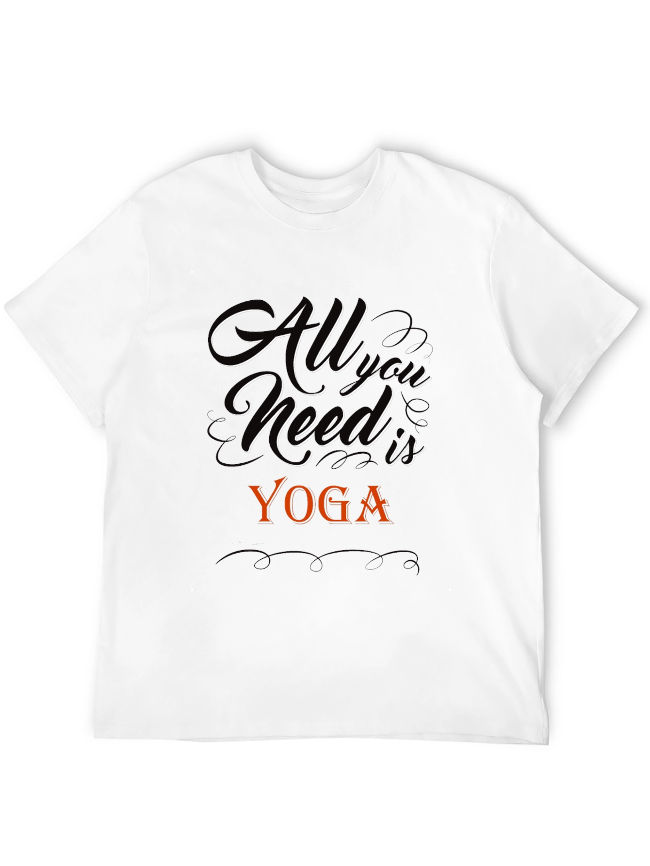 All You Need Is Yoga Black T-Shirt