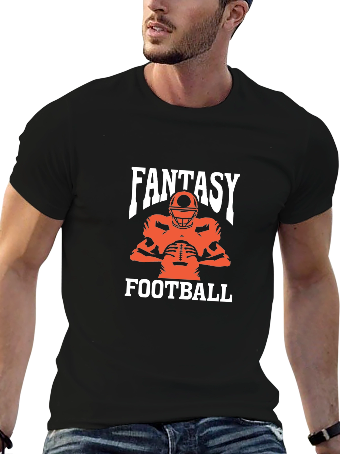 Fantasy Football Black T-Shirt