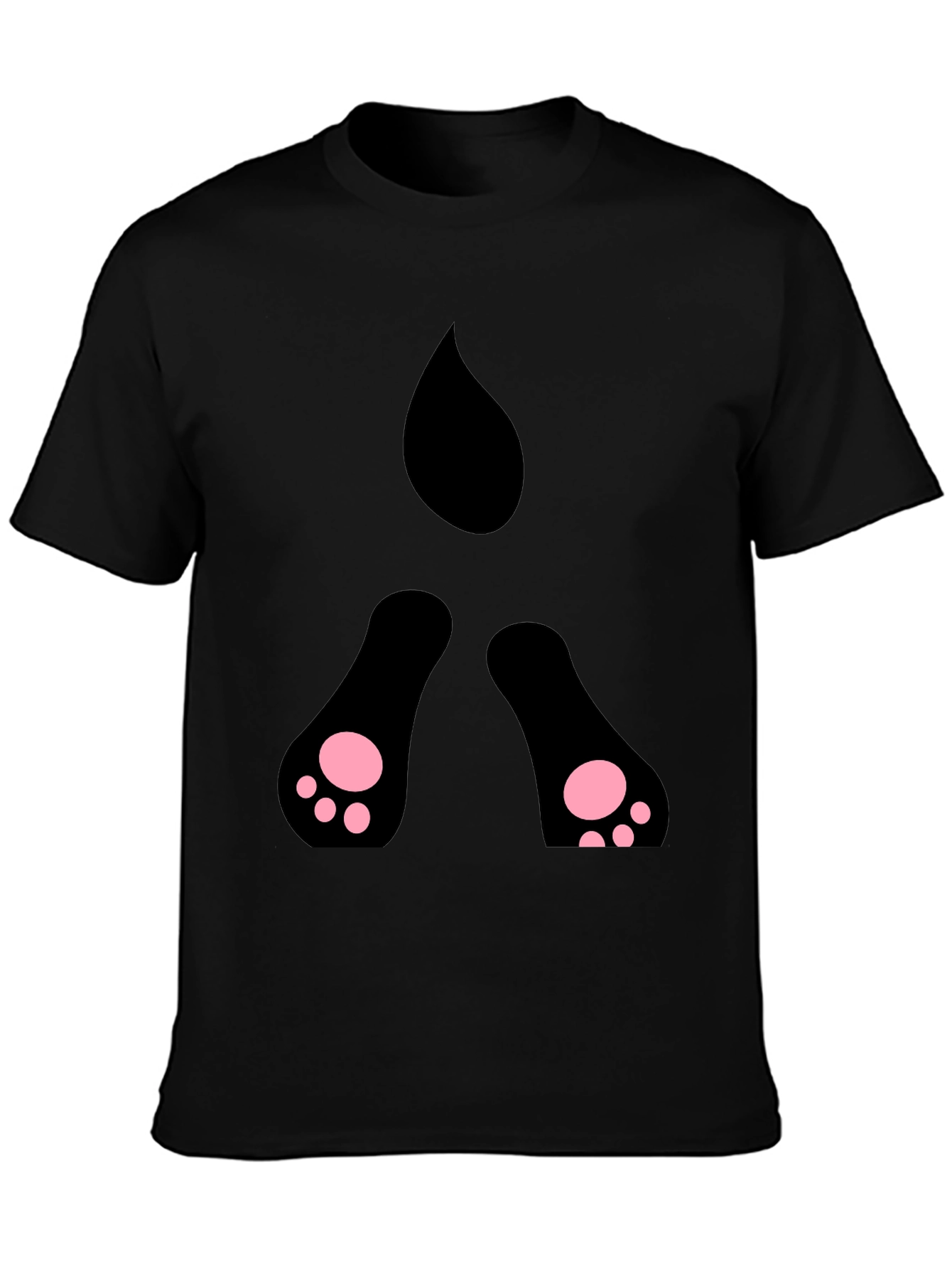 Black Cat Peekaboo T-Shirt