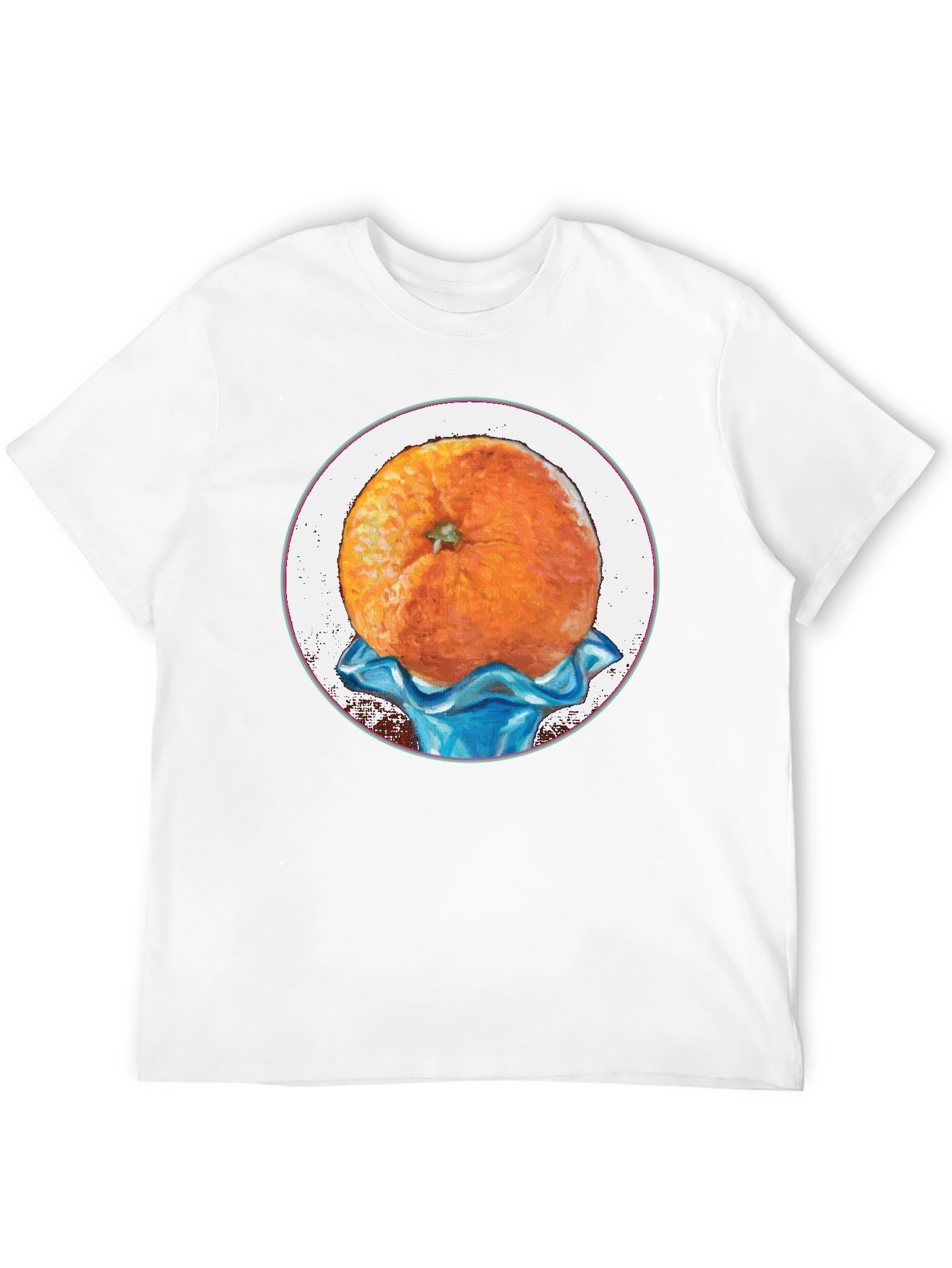 Orange Fruit Graphic Tee - Unique Design