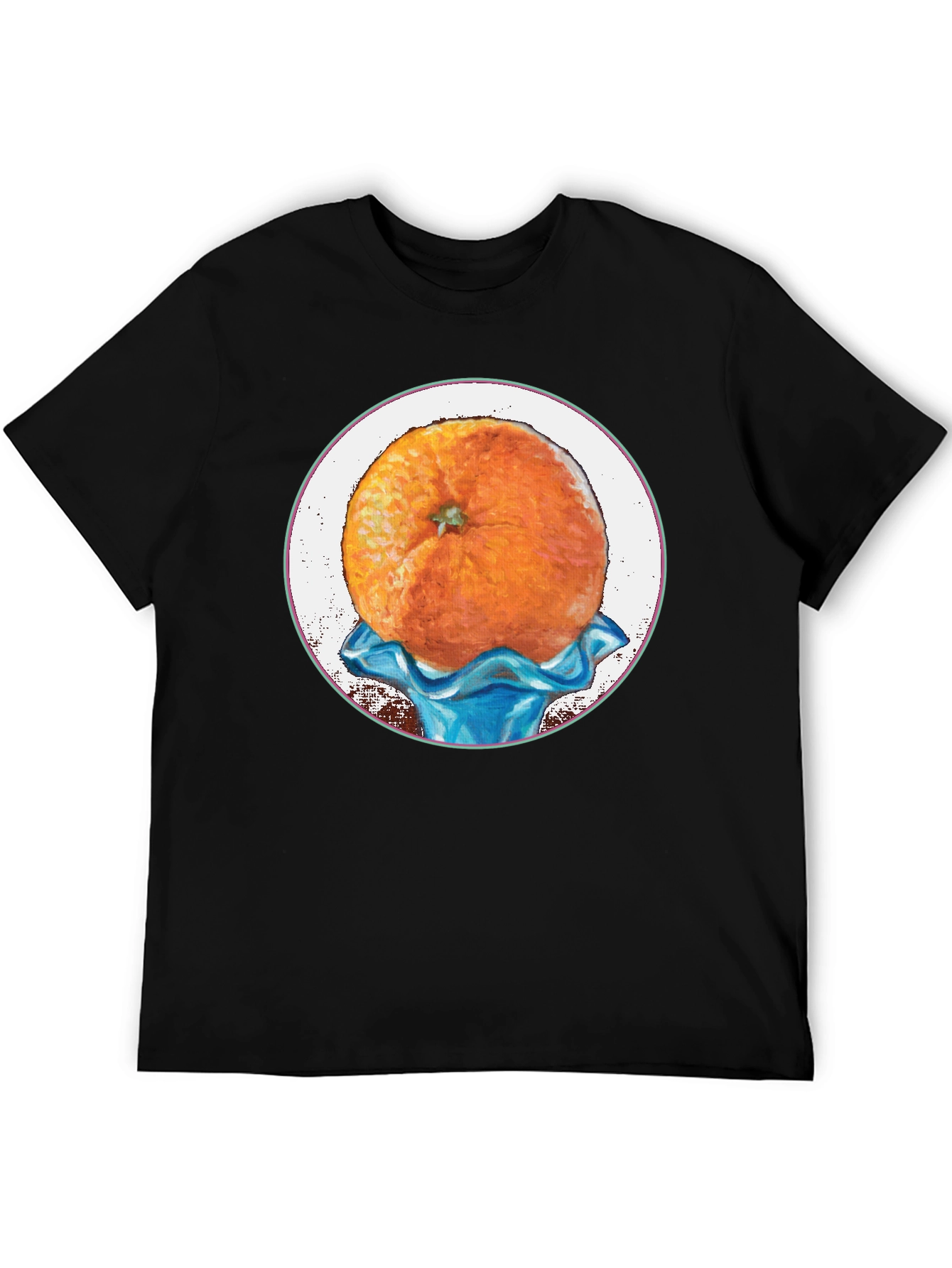 Orange Fruit Graphic Tee - Unique Design