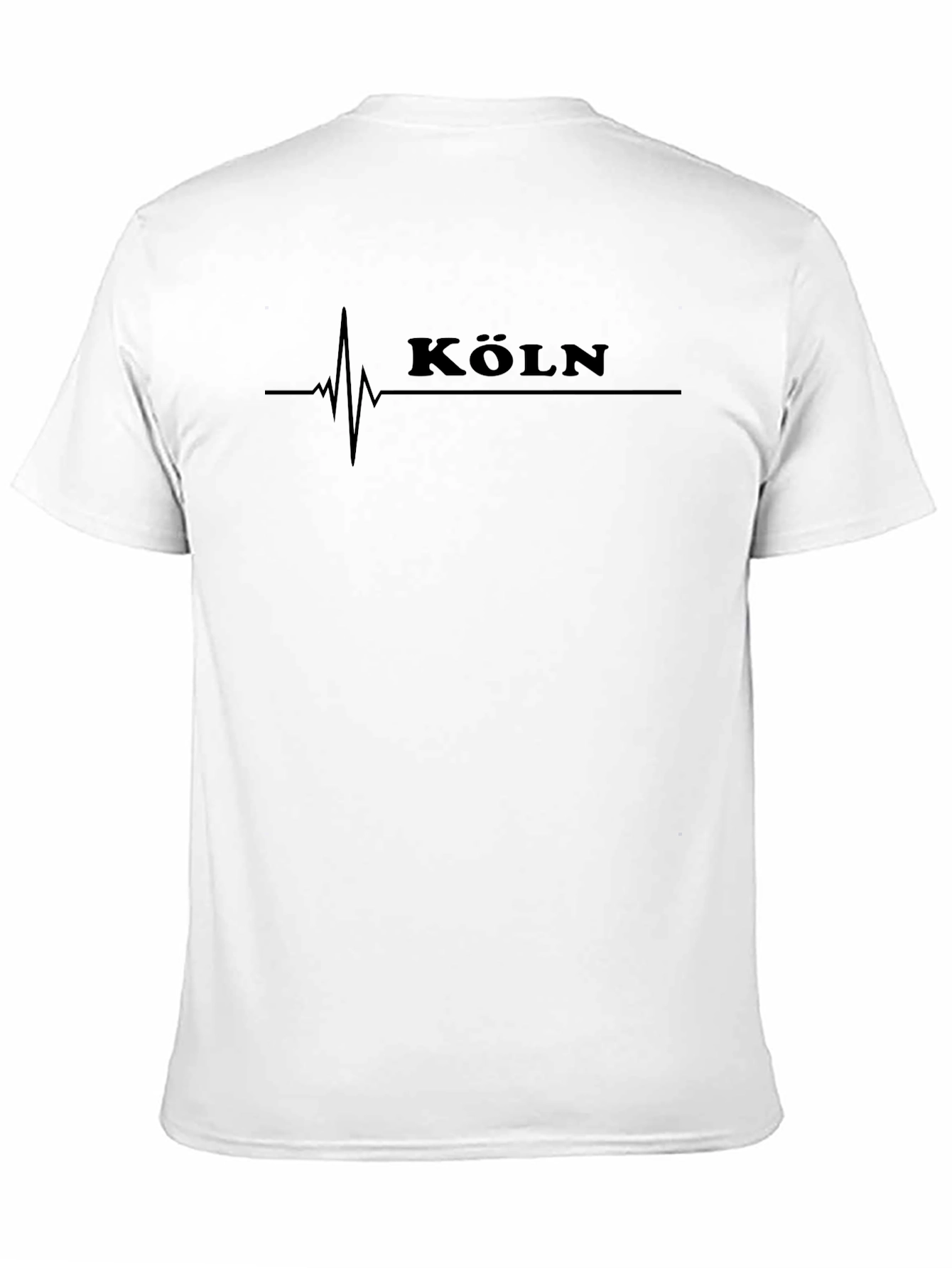 Köln Heartbeat T-Shirt - Black Graphic Tee