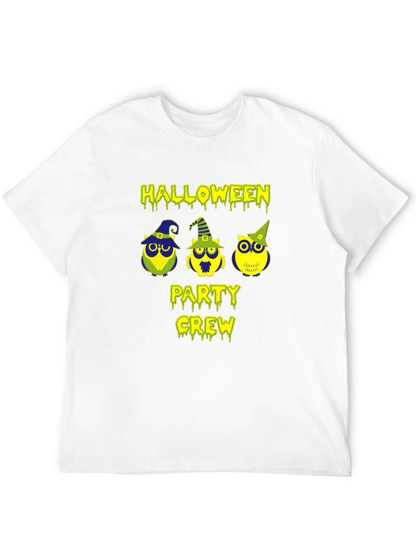 Halloween Party Crew Owl T-Shirt