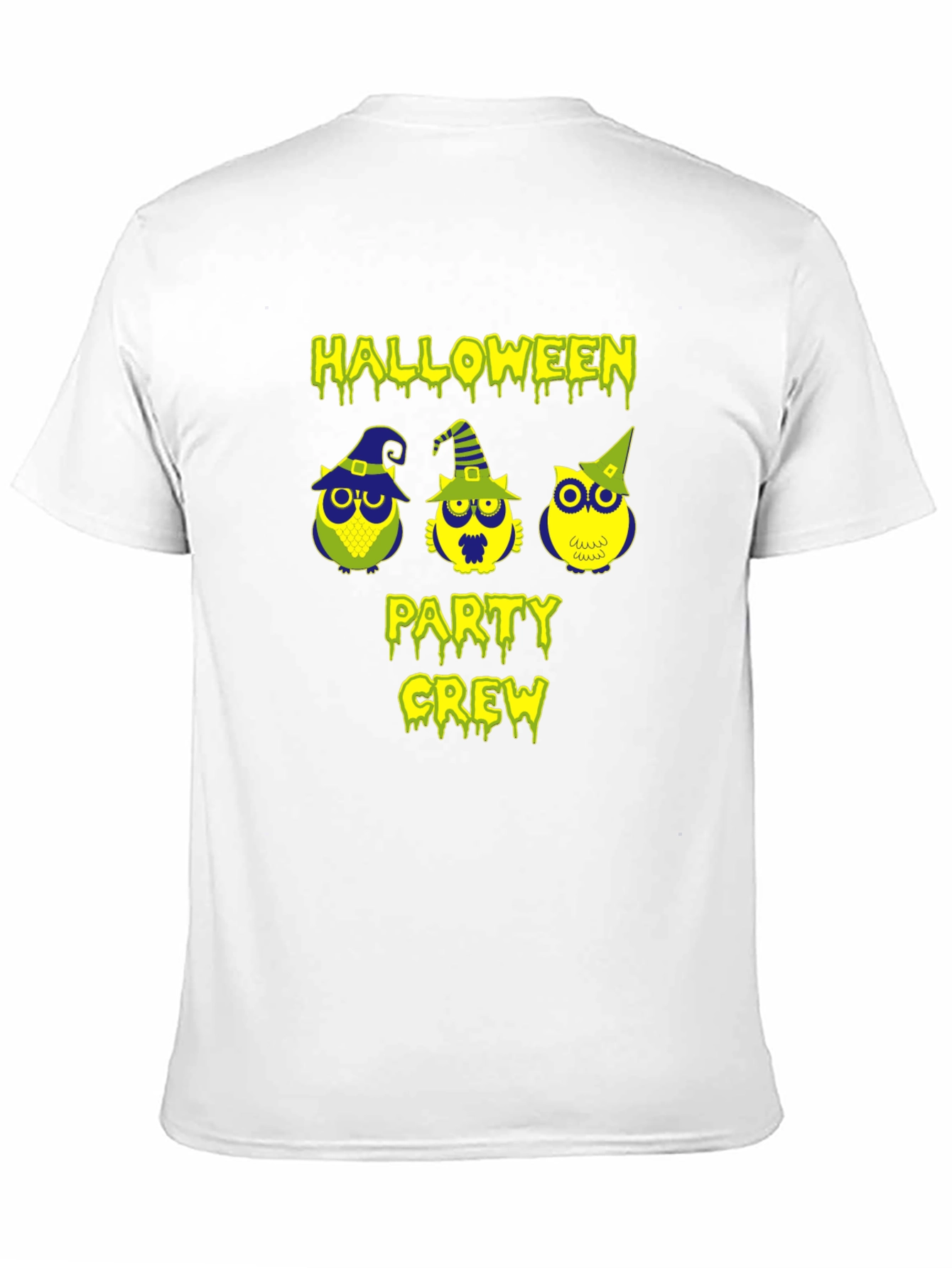 Halloween Party Crew Owl T-Shirt