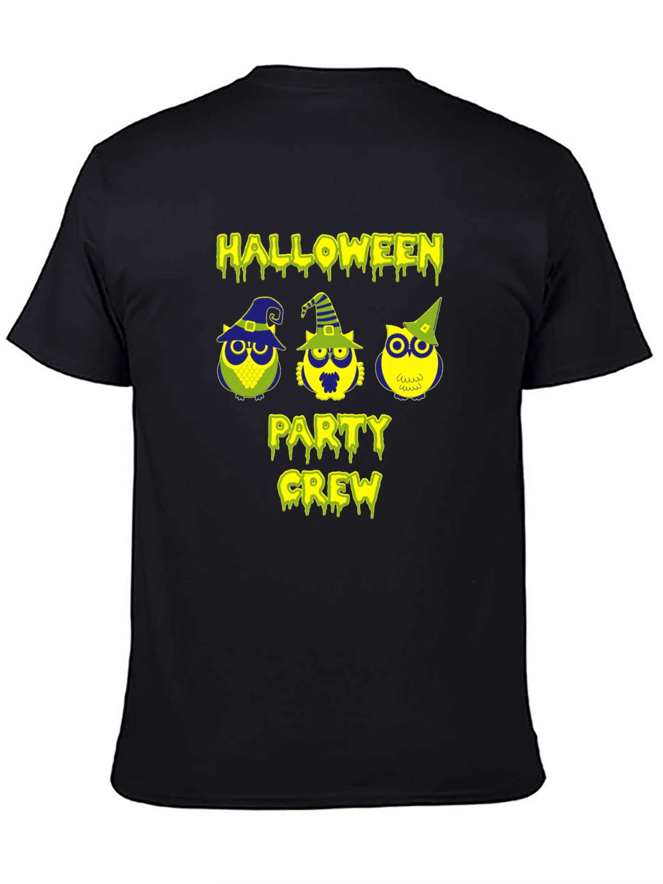Halloween Party Crew Owl T-Shirt