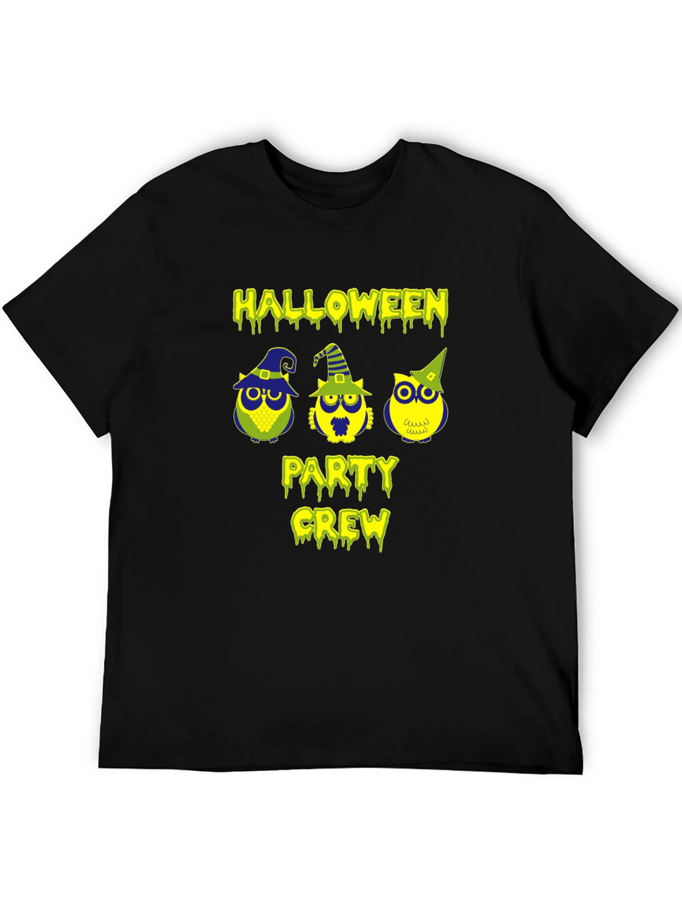 Halloween Party Crew Owl T-Shirt