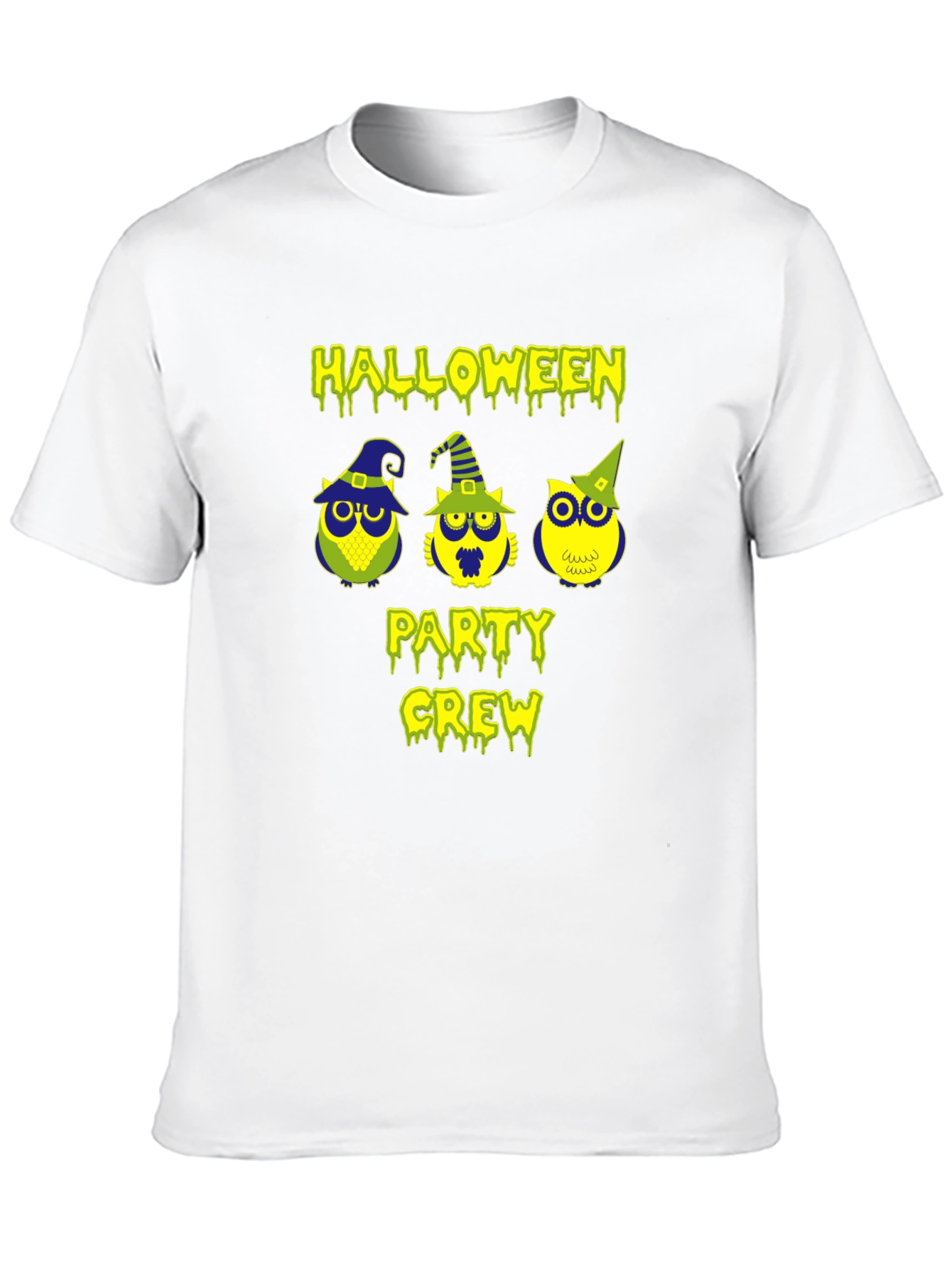 Halloween Party Crew Owl T-Shirt